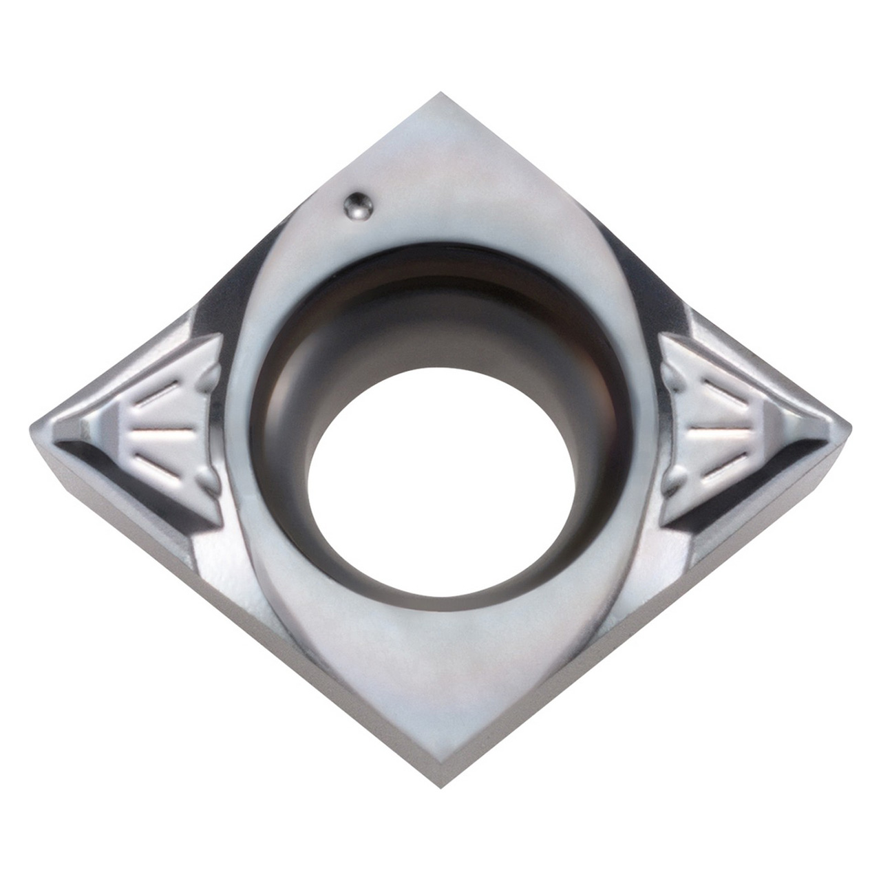 Kyocera Precision Tools TLC40010 | CCGT325013MFPSKS PR1535 3/8" Circle Diameter x 5/32" Thickness PVD Coated Carbide Indexable Turning Insert