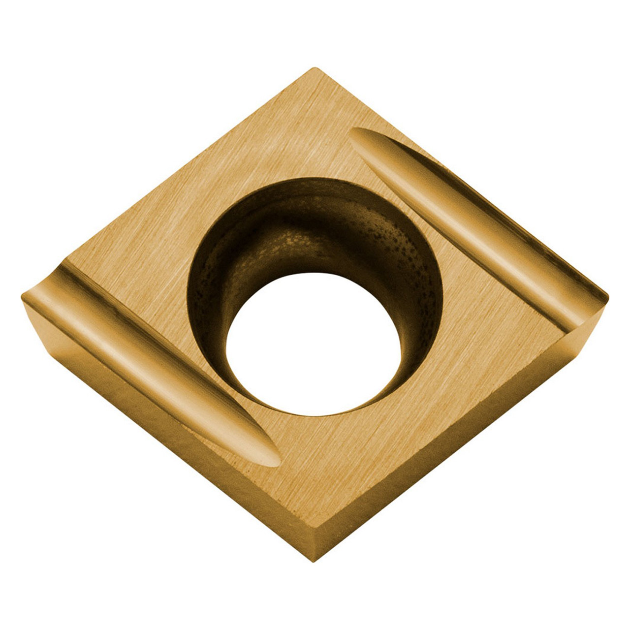 Kyocera Precision Tools TLF01283 | CCGT21505ERU PV710 1/4" Circle Diameter x 3/32" Thickness PVD Coated Cermet Indexable Turning Insert
