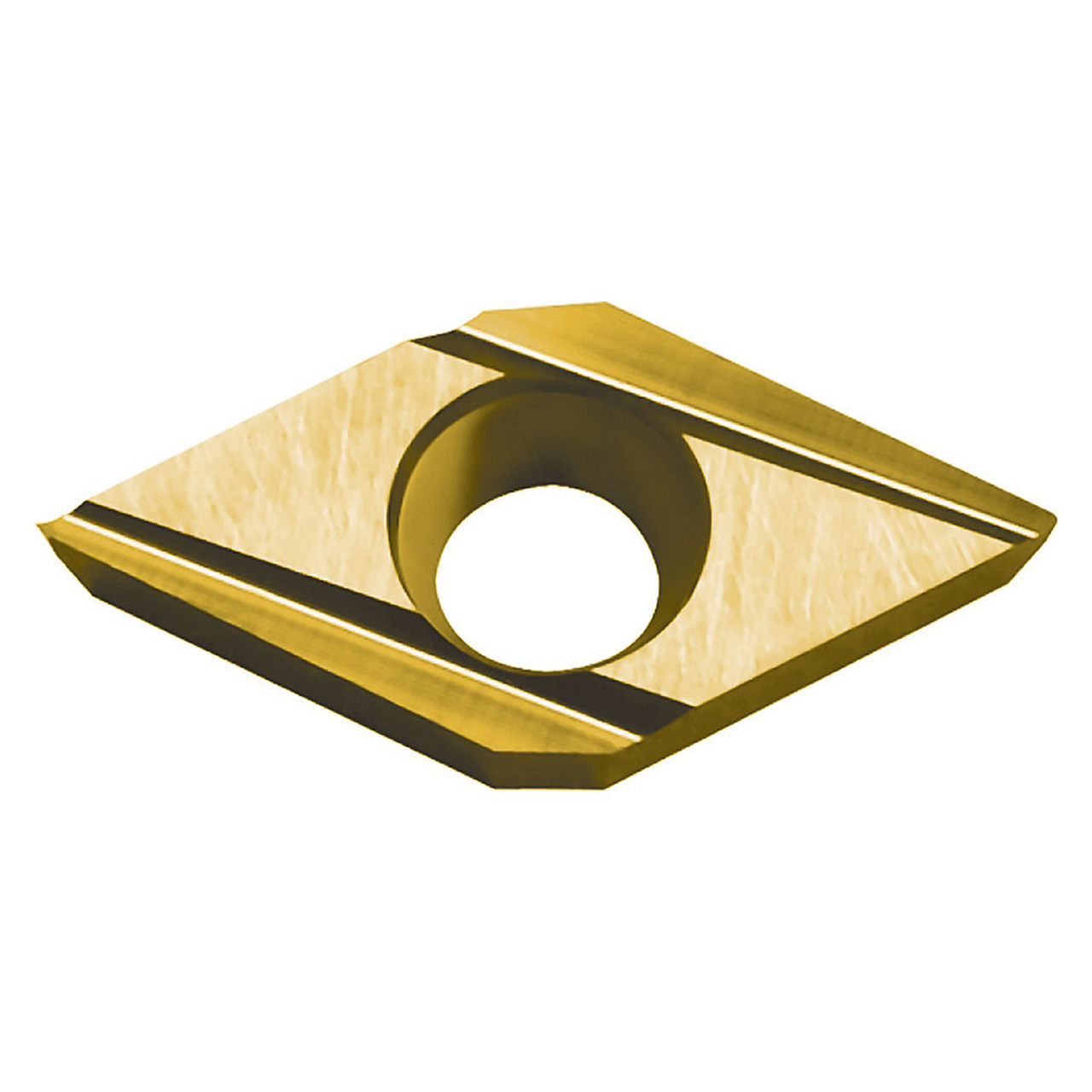 Kyocera Precision Tools TLF02902 | DCET32505MFRJ PV710 3/8" Circle Diameter x 5/32" Thickness PVD Coated Cermet Indexable Turning Insert