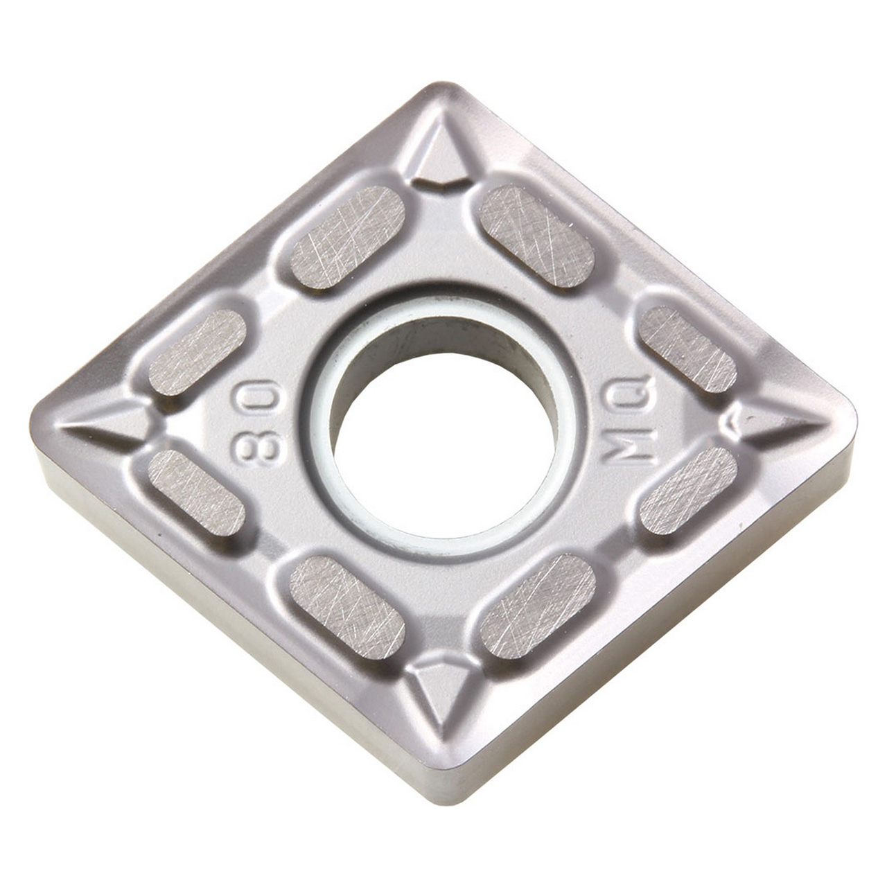 Kyocera Precision Tools TLH00916 | CNMG431MQ PR005S 1/2" Circle Diameter x 3/16" Thickness PVD Coated Carbide Indexable Turning Insert
