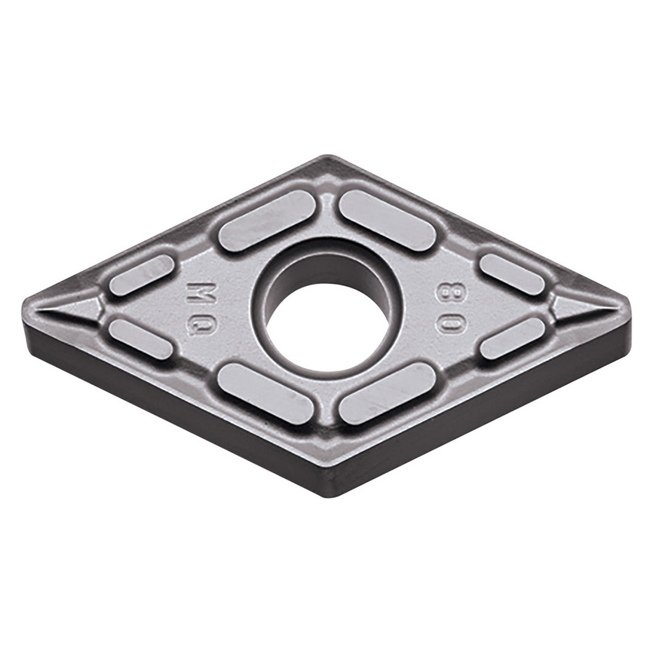 Kyocera Precision Tools TLH02252 | DNMG432MQ PR005S 1/2" Circle Diameter x 3/16" Thickness PVD Coated Carbide Indexable Turning Insert