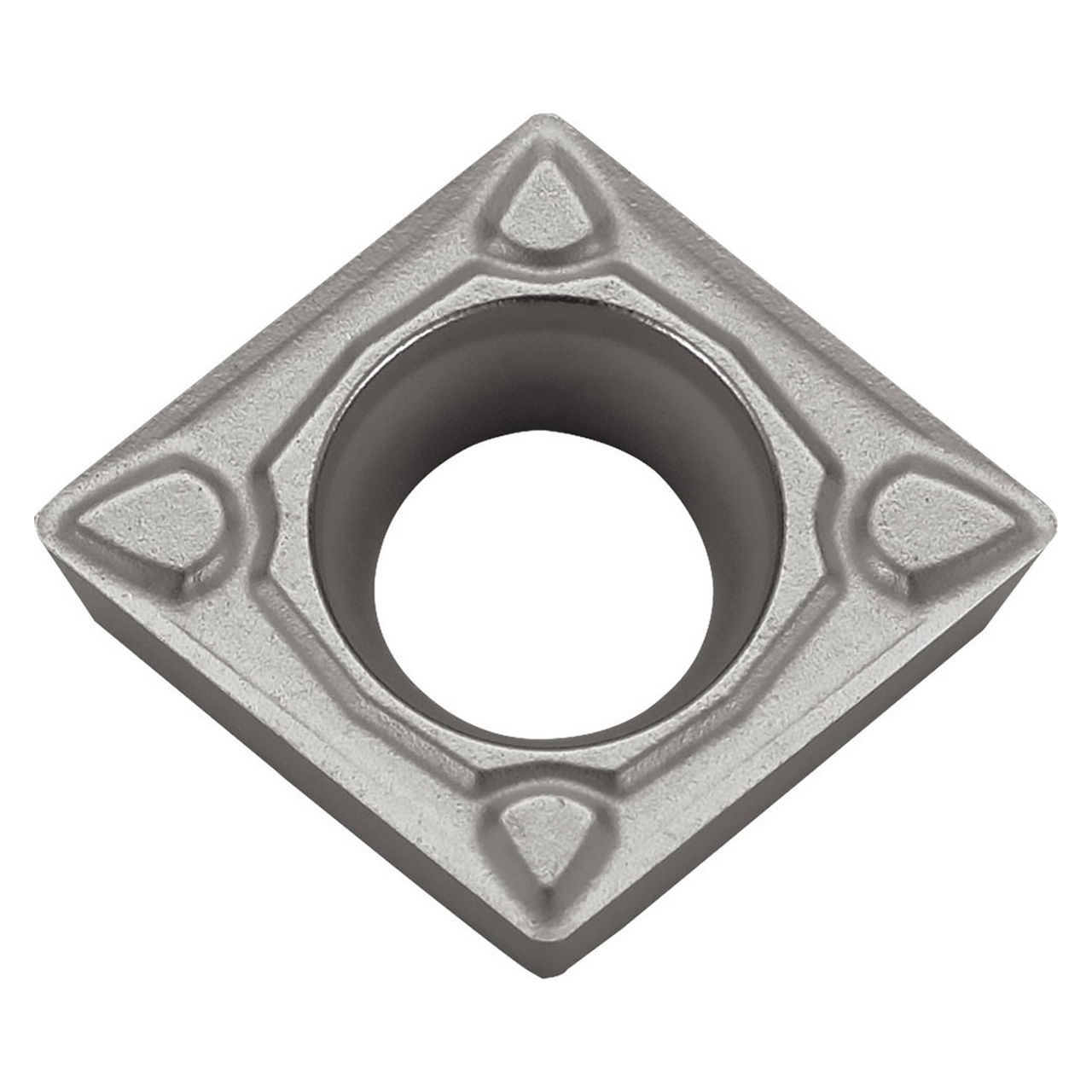 Kyocera Precision Tools TLH40001 | CCMT3251MQ PR005S 3/8" Circle Diameter x 5/32" Thickness PVD Coated Carbide Indexable Turning Insert