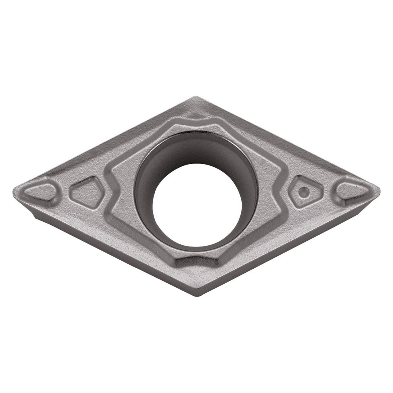 Kyocera Precision Tools TLH40004 | DCMT2151MQ PR005S 1/4" Circle Diameter x 3/32" Thickness PVD Coated Carbide Indexable Turning Insert