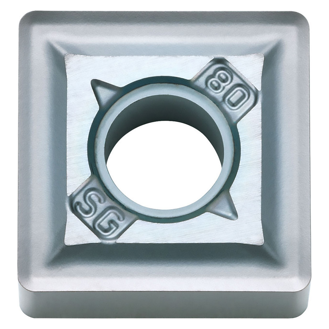 Kyocera Precision Tools TLJ05320 | SNMG643SG PR015S 3/4" Circle Diameter x 1/4" Thickness PVD Coated Carbide Indexable Turning Insert