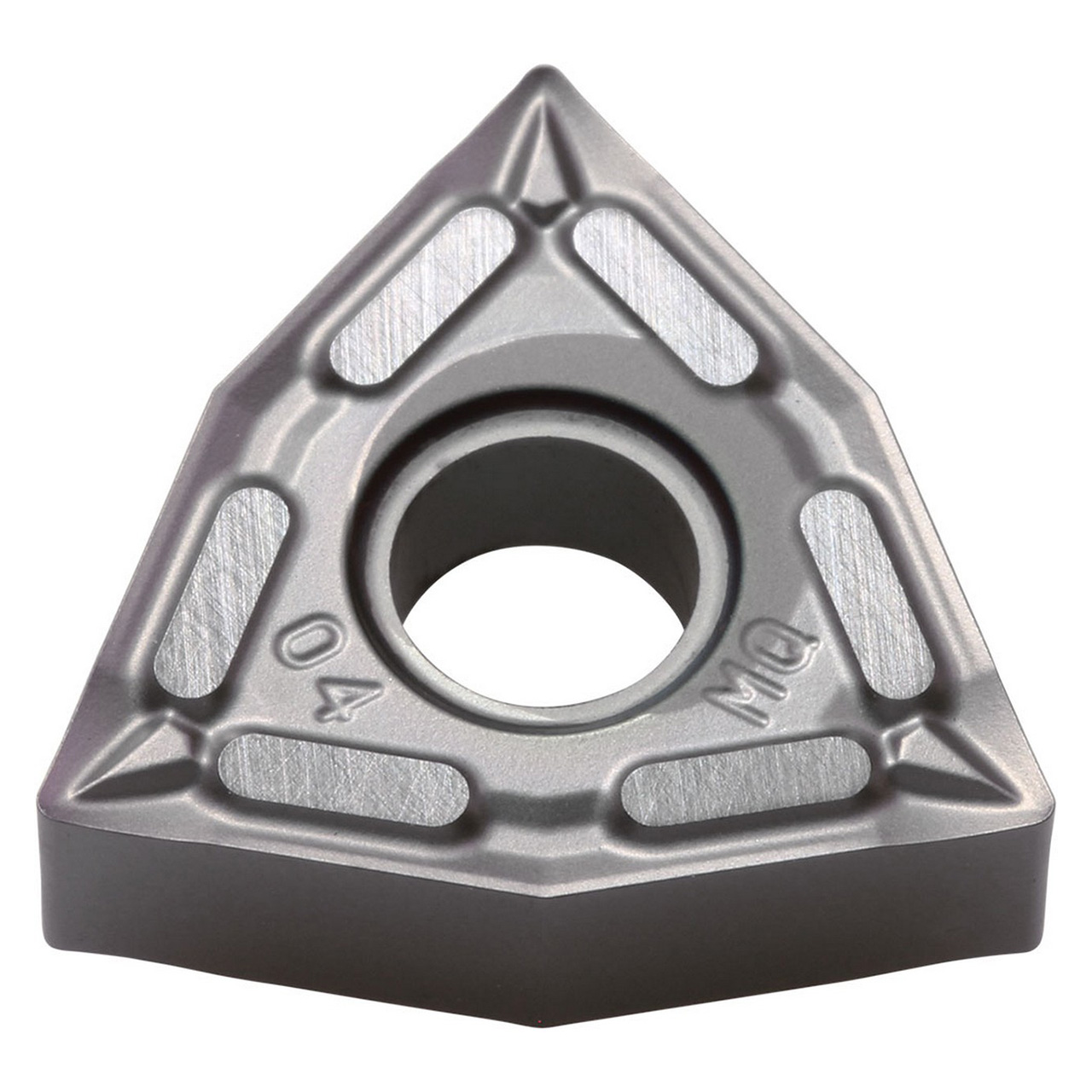 Kyocera Precision Tools TLJ08626 | WNMG431MQ PR015S 1/2" Circle Diameter x 3/16" Thickness PVD Coated Carbide Indexable Turning Insert