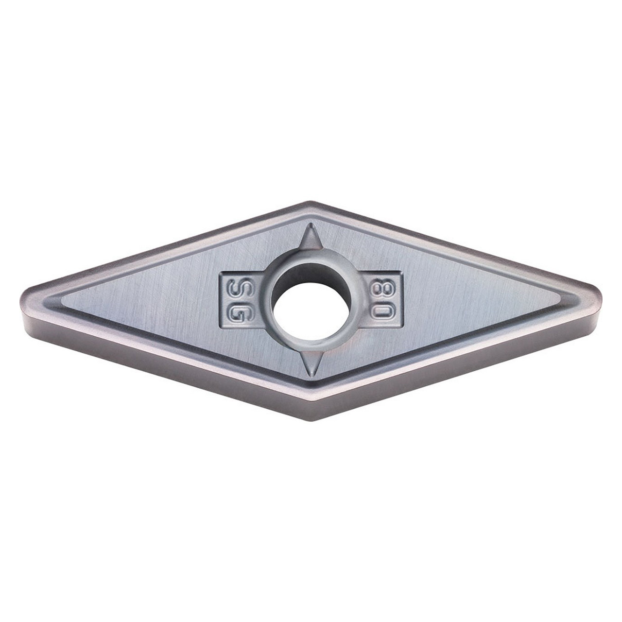 Kyocera Precision Tools TLJ58653 | VNMG331SG PR015S 3/8" Circle Diameter x 3/16" Thickness PVD Coated Carbide Indexable Turning Insert