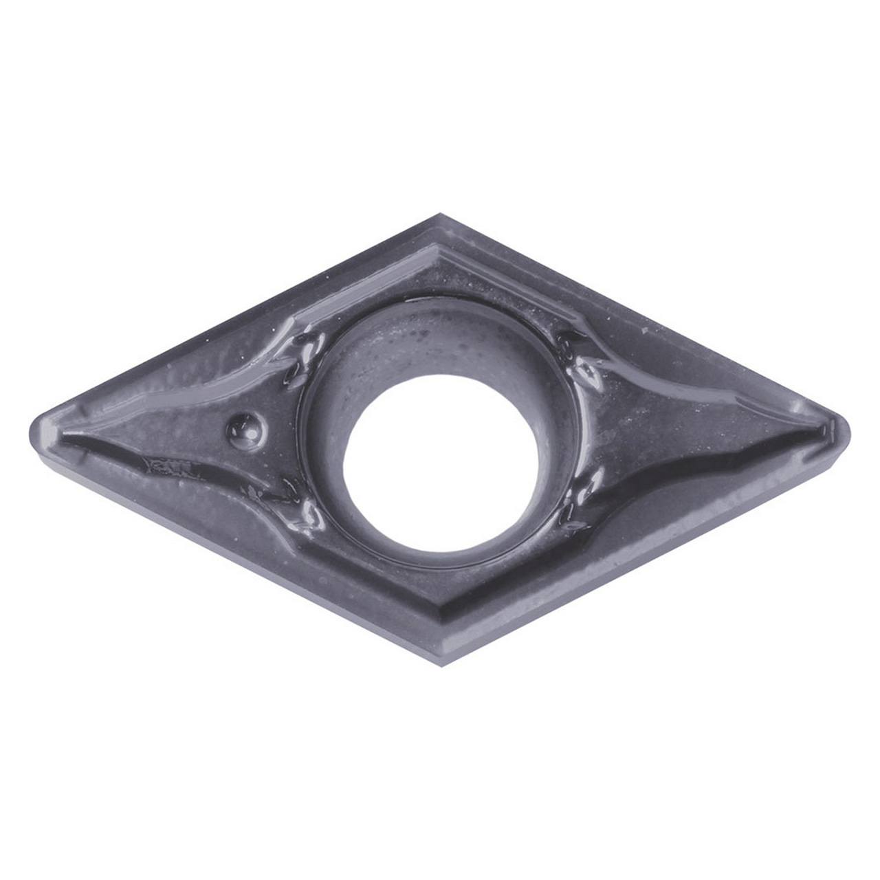 Kyocera Precision Tools TLM00192 | DCGT21505MFPGF PR1725 1/4" Circle Diameter x 3/32" Thickness PVD Coated Carbide Indexable Turning Insert