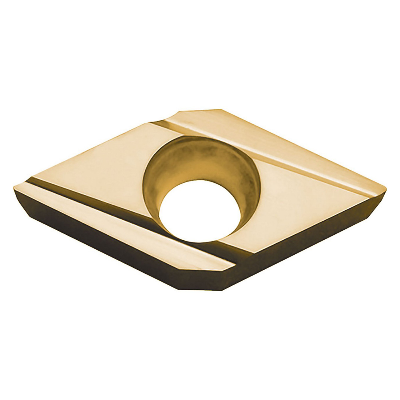 Kyocera Precision Tools TLP00160 | DCGT3251ERJ PV730 3/8" Circle Diameter x 5/32" Thickness PVD Coated Cermet Indexable Turning Insert