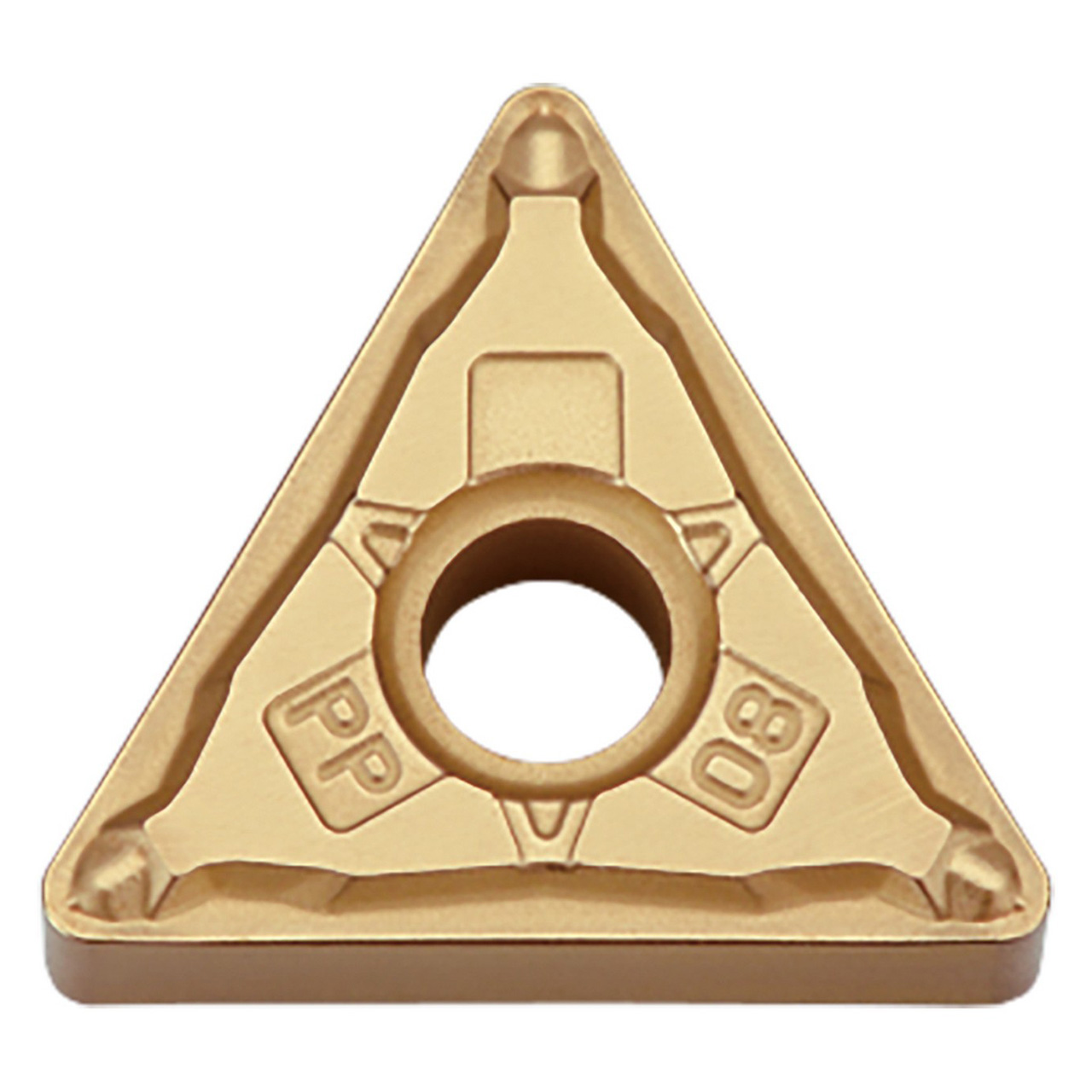 Kyocera Precision Tools TLP00345 | TNMG3305PP PV730 3/8" Circle Diameter x 3/16" Thickness PVD Coated Cermet Indexable Turning Insert