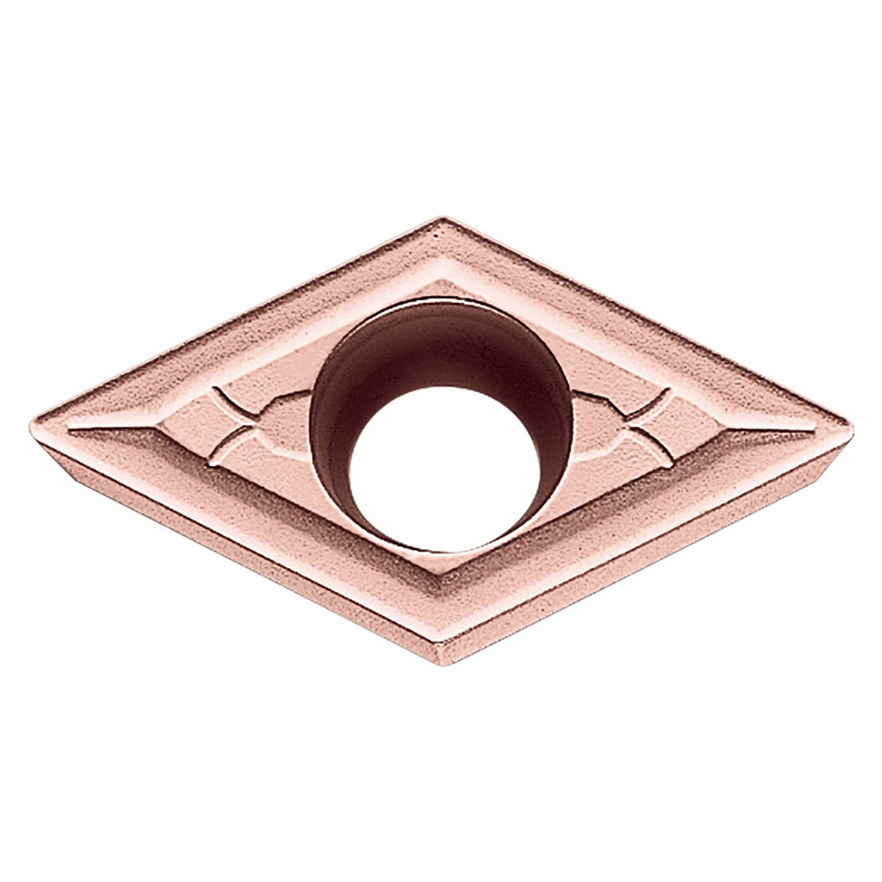 Kyocera Precision Tools TMC01856 | DCMT3251GK CA310 3/8" Circle Diameter x 5/32" Thickness CVD Coated Carbide Indexable Turning Insert