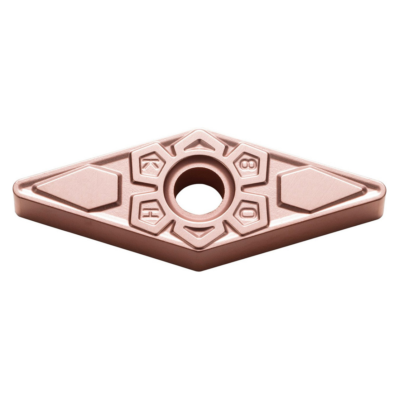 Kyocera Precision Tools TMD07713 | VNMG332KH CA315 3/8" Circle Diameter x 3/16" Thickness CVD Coated Carbide Indexable Turning Insert