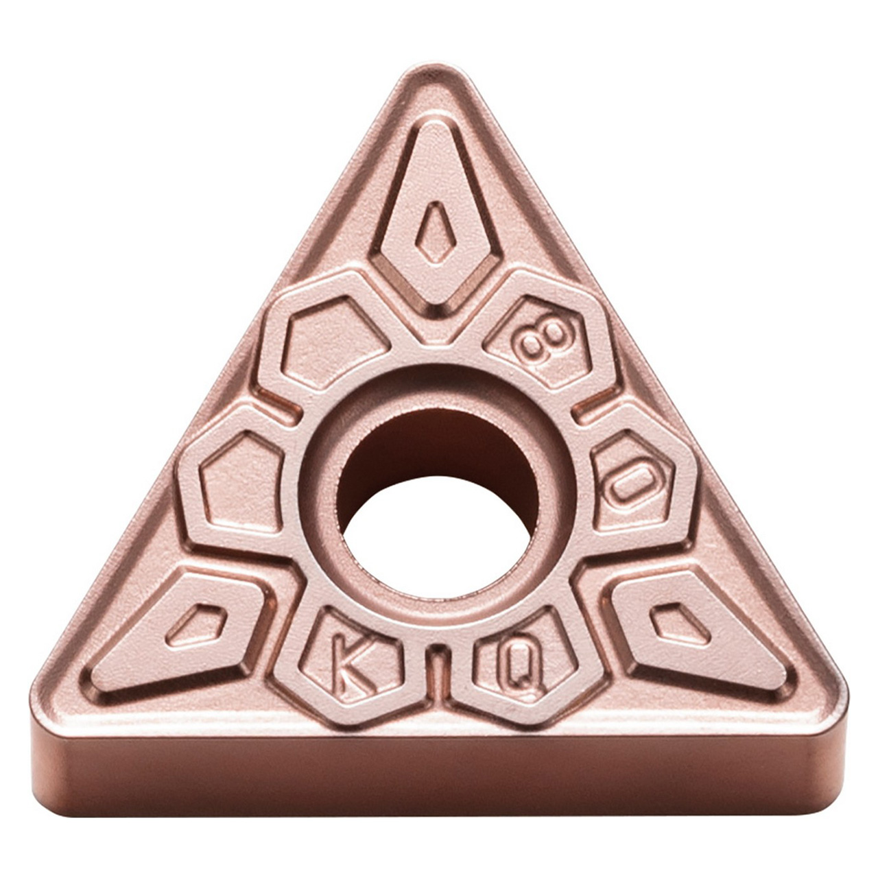 Kyocera Precision Tools TME06361 | TNMG332KQ CA320 3/8" Circle Diameter x 3/16" Thickness CVD Coated Carbide Indexable Turning Insert