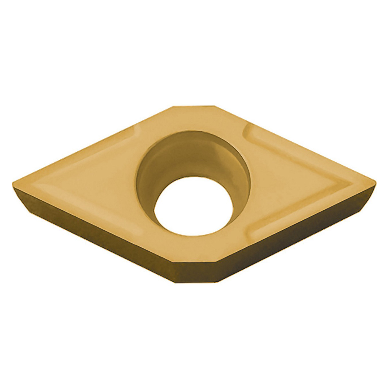 Kyocera Precision Tools TMJ40060 | DCMT3252 CCX 3/8" Circle Diameter x 5/32" Thickness CVD Coated Cermet Indexable Turning Insert