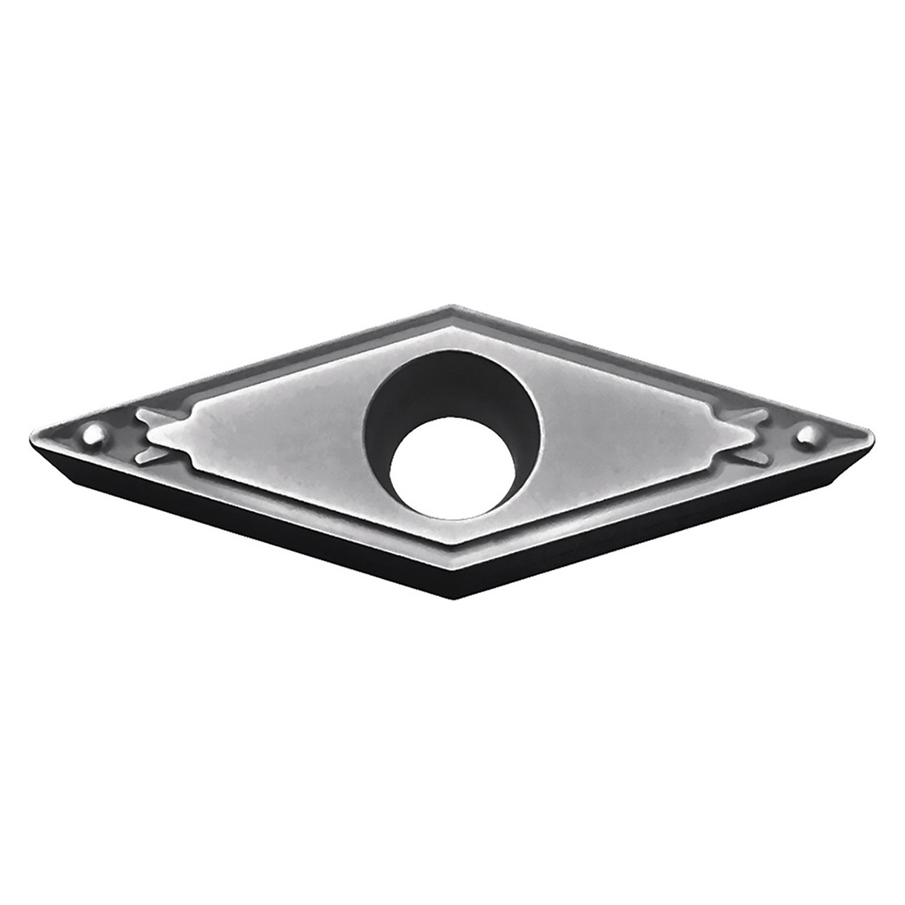 Kyocera Precision Tools TSJ03090 | VCMT151505HQ TN60 3/16" Circle Diameter x 3/32" Thickness Uncoated Cermet Indexable Turning Insert