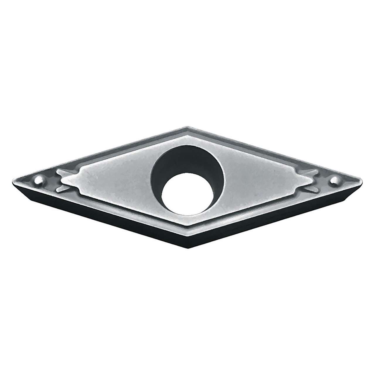 Kyocera Precision Tools TSJ03130 | VBMT332HQ TN60 3/8" Circle Diameter x 3/16" Thickness Uncoated Cermet Indexable Turning Insert