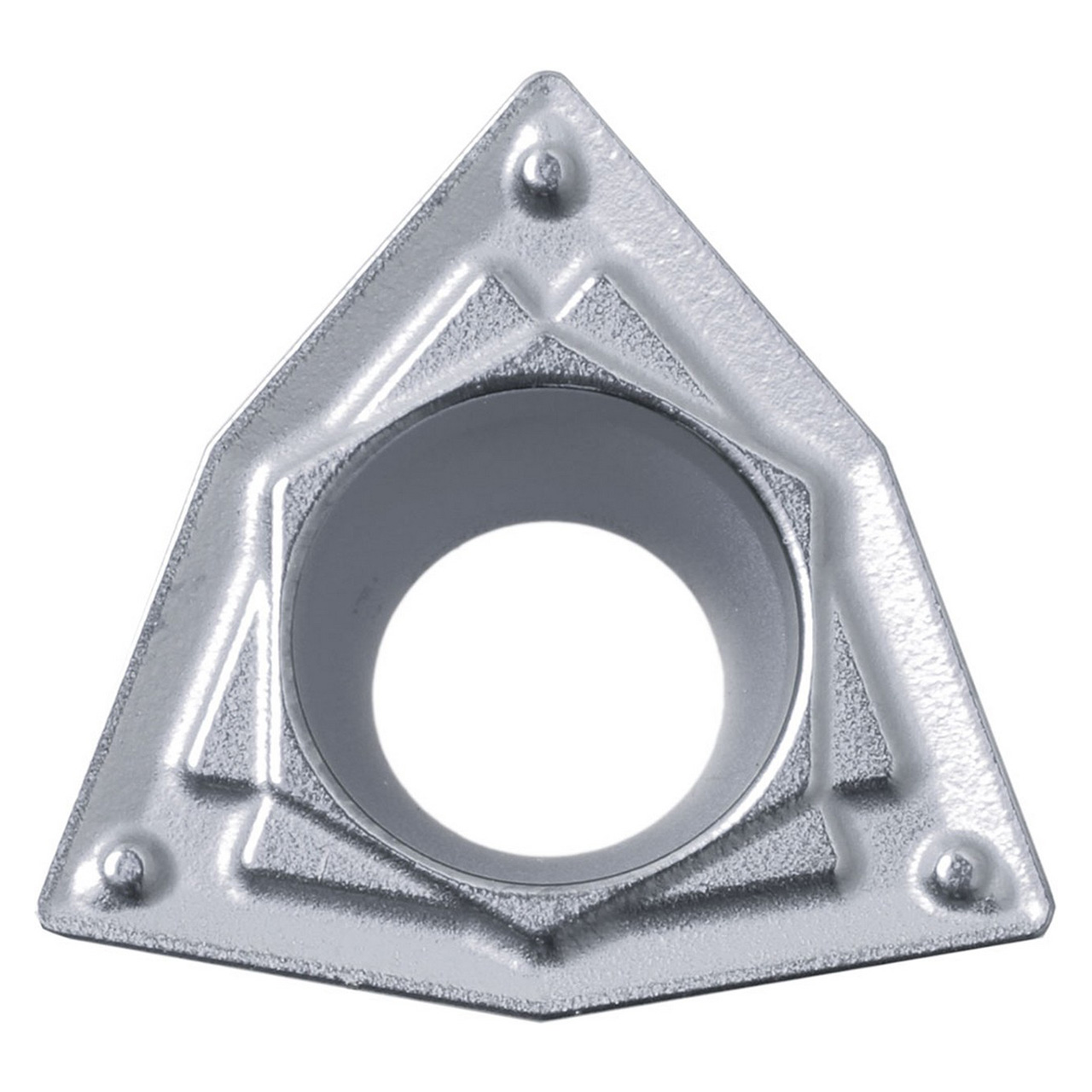 Kyocera Precision Tools TSJ03880 | WPMT321HQ TN60 3/8" Circle Diameter x 1/8" Thickness Uncoated Cermet Indexable Turning Insert