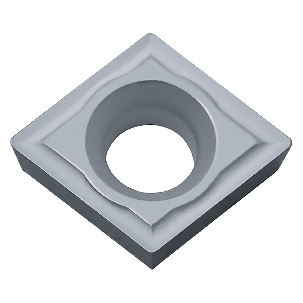 Kyocera Precision Tools TSR02206 | CPMH322 TN620 3/8" Circle Diameter x 1/8" Thickness Uncoated Cermet Indexable Turning Insert