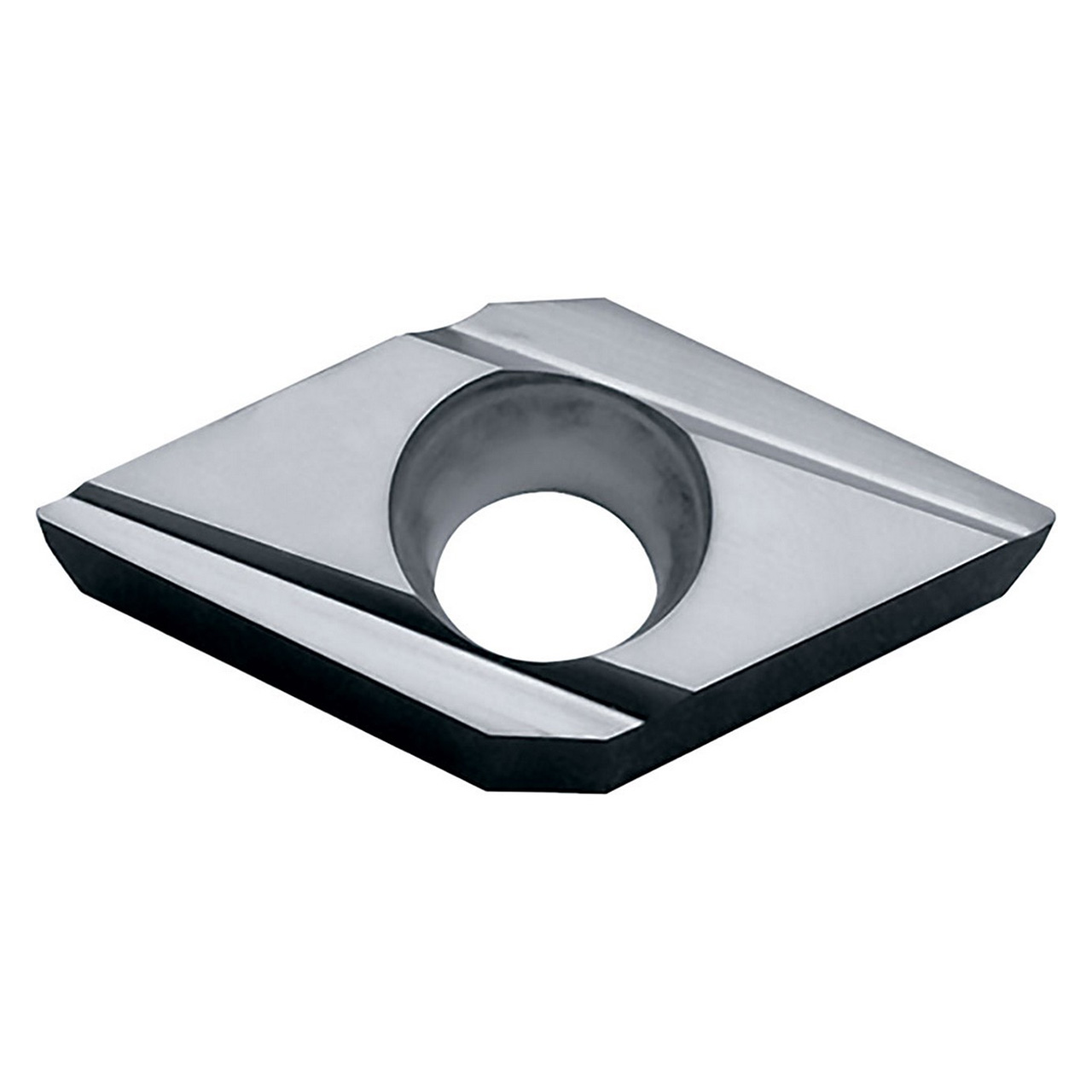 Kyocera Precision Tools TSR03375 | DCGT32505ERJ TN620 3/8" Circle Diameter x 5/32" Thickness Uncoated Cermet Indexable Turning Insert