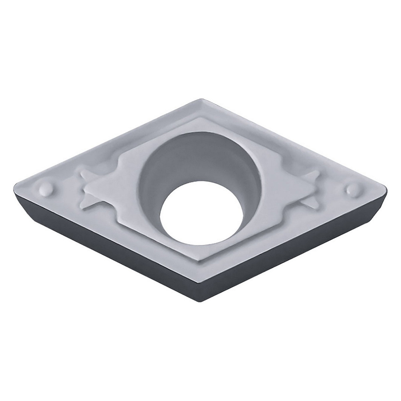 Kyocera Precision Tools TSR03530 | DCMT32505HQ TN620 3/8" Circle Diameter x 5/32" Thickness Uncoated Cermet Indexable Turning Insert