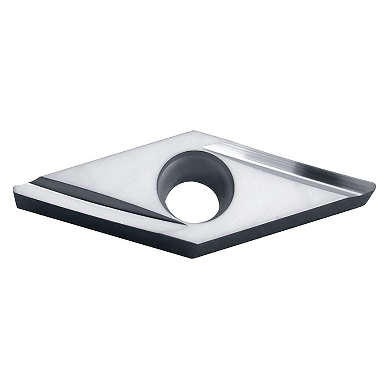 Kyocera Precision Tools TSR07323 | VBET221MRY TN620 1/4" Circle Diameter x 1/8" Thickness Uncoated Cermet Indexable Turning Insert
