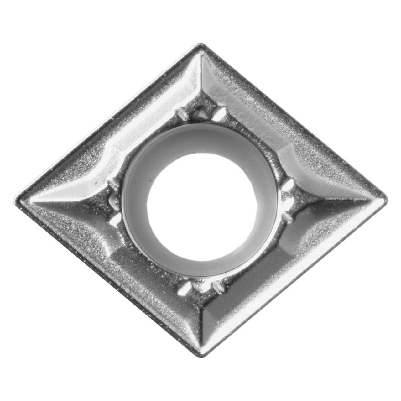 Kyocera Precision Tools TSR64043 | CCMT3251GK TN620 3/8" Circle Diameter x 5/32" Thickness Uncoated Cermet Indexable Turning Insert