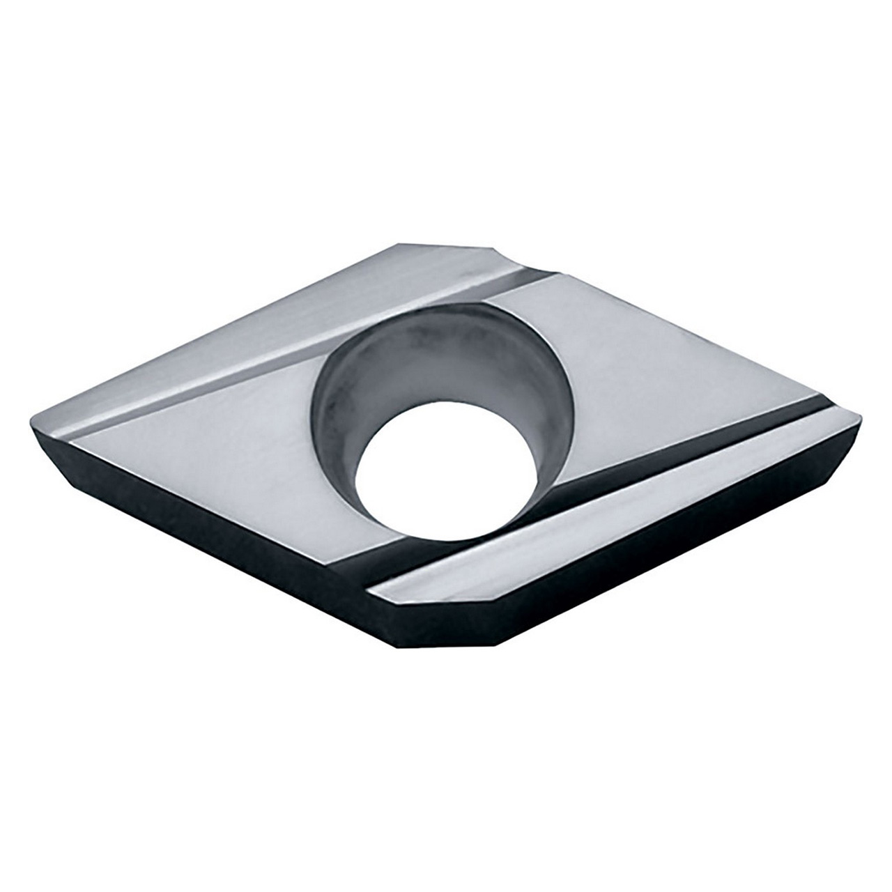 Kyocera Precision Tools TSS03376 | DCGT3251ELJ TN610 3/8" Circle Diameter x 5/32" Thickness Uncoated Cermet Indexable Turning Insert