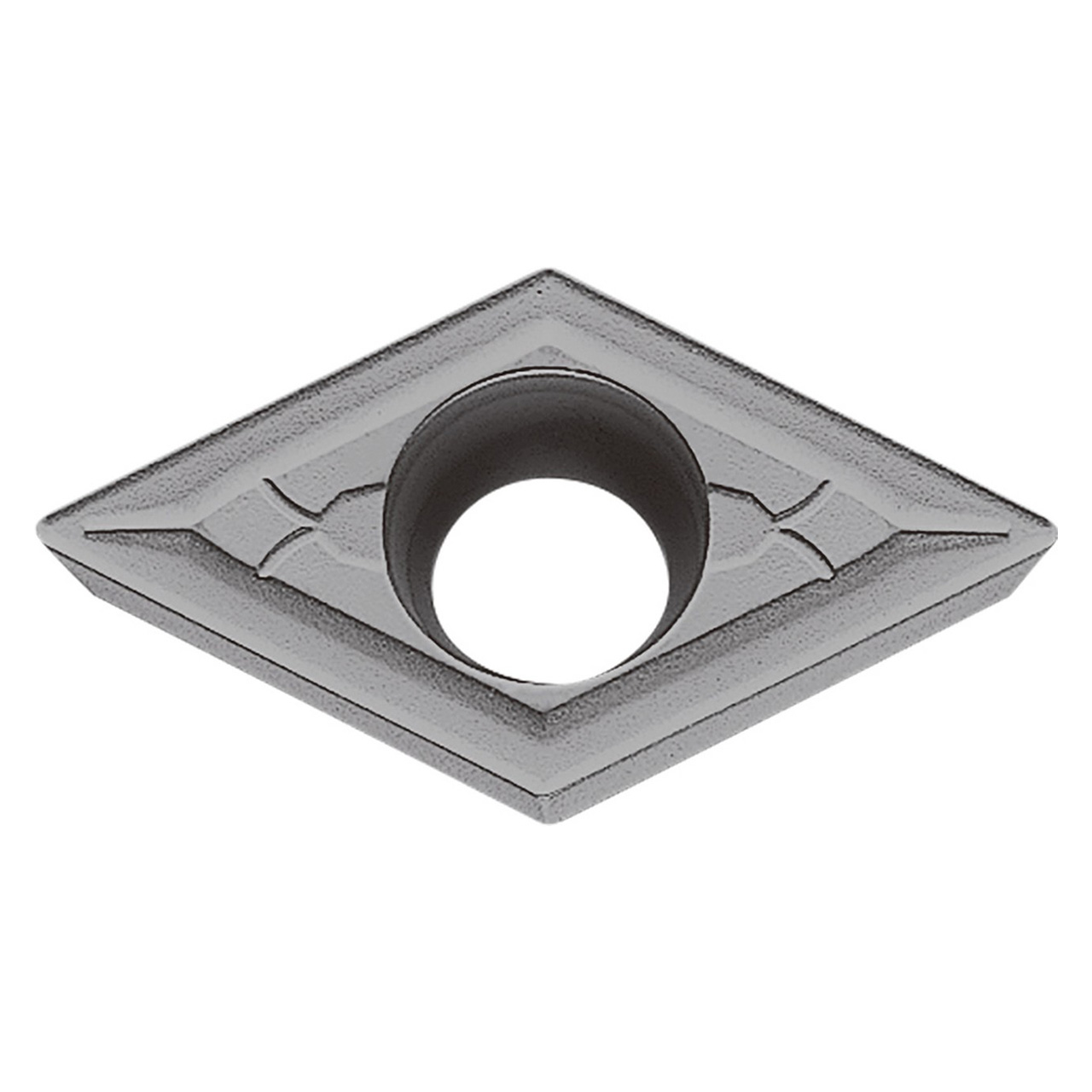 Kyocera Precision Tools TSS03495 | DCMT32505GK TN610 3/8" Circle Diameter x 5/32" Thickness Uncoated Cermet Indexable Turning Insert