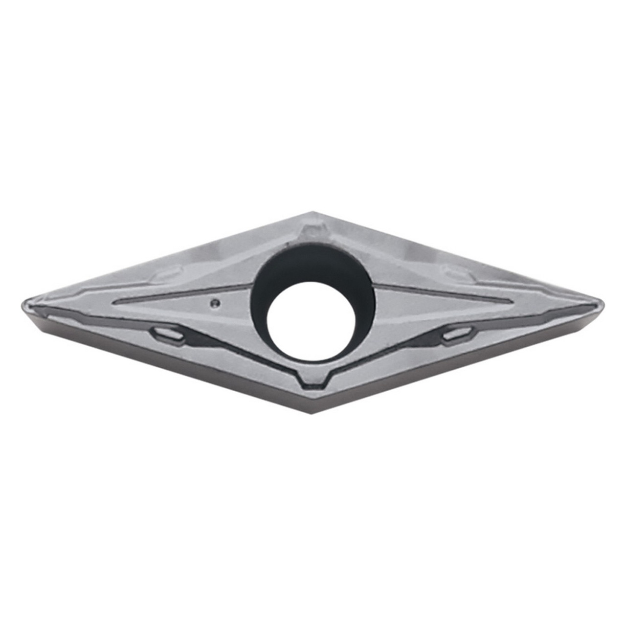 Kyocera Precision Tools TSS07702 | VCMT331PP TN610 3/8" Circle Diameter x 3/16" Thickness Uncoated Cermet Indexable Turning Insert