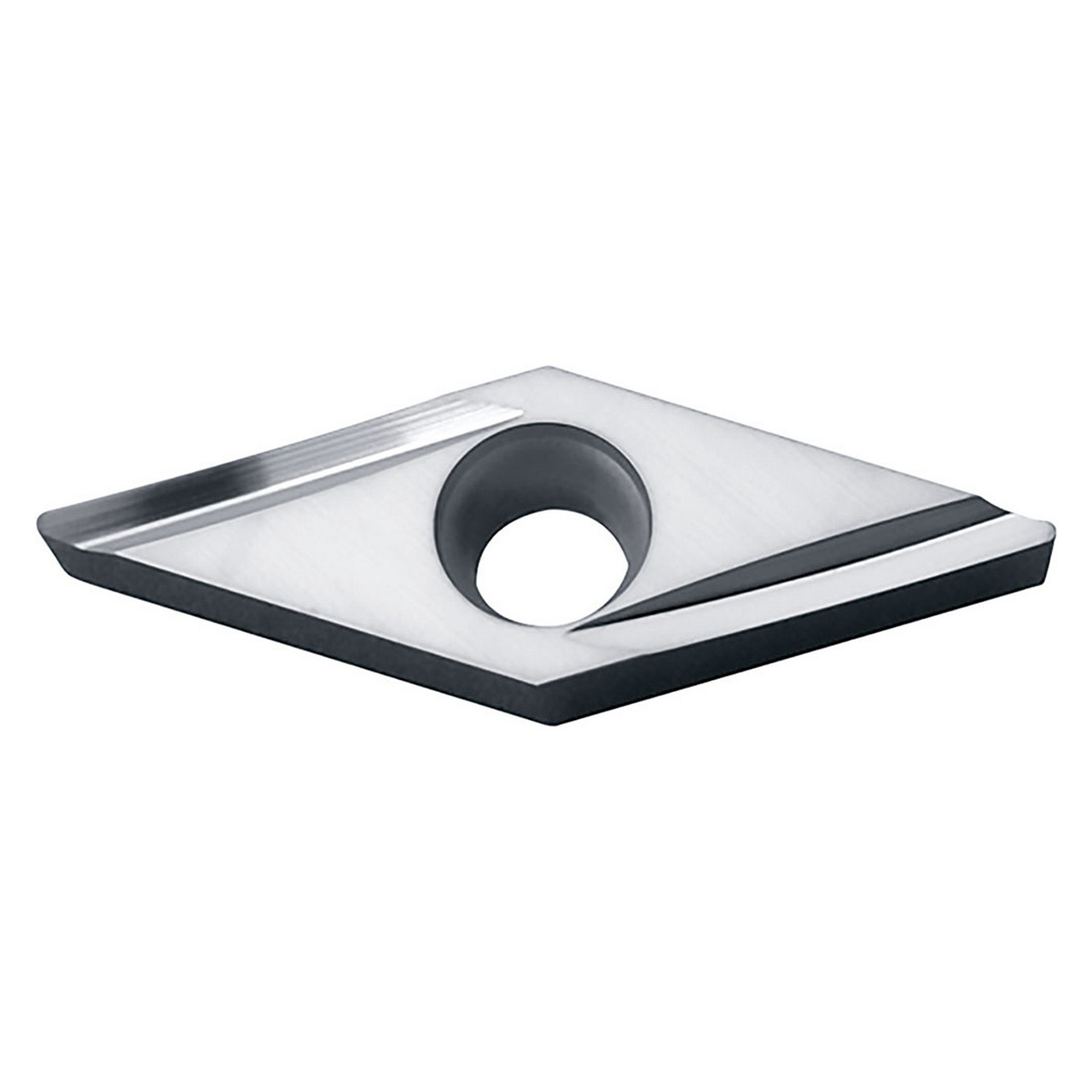 Kyocera Precision Tools TWE00568 | VBGT2202LY KW10 1/4" Circle Diameter x 1/8" Thickness Uncoated Carbide Indexable Turning Insert