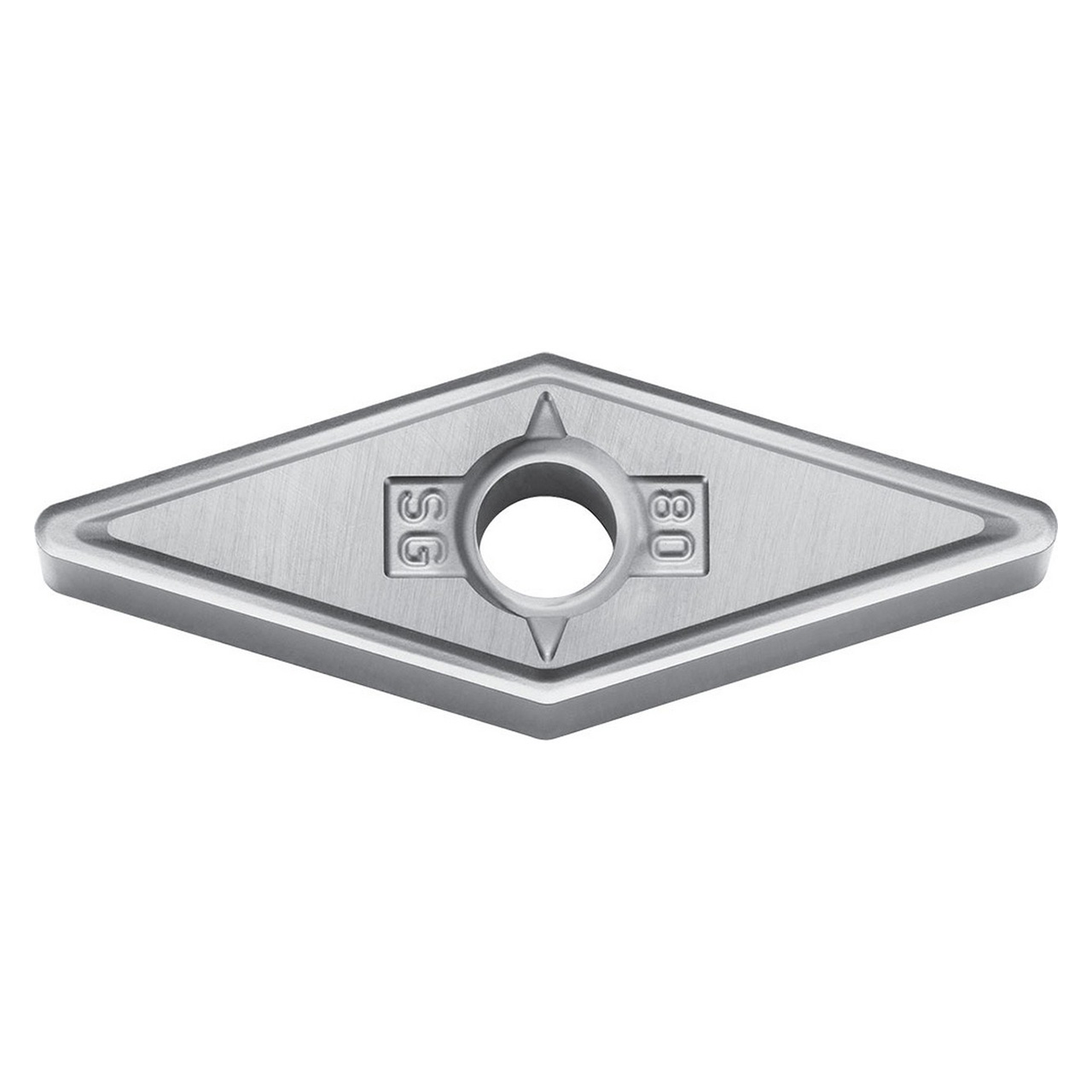 Kyocera Precision Tools TWH58653 | VNMG331SG SW05 3/8" Circle Diameter x 3/16" Thickness Uncoated Carbide Indexable Turning Insert