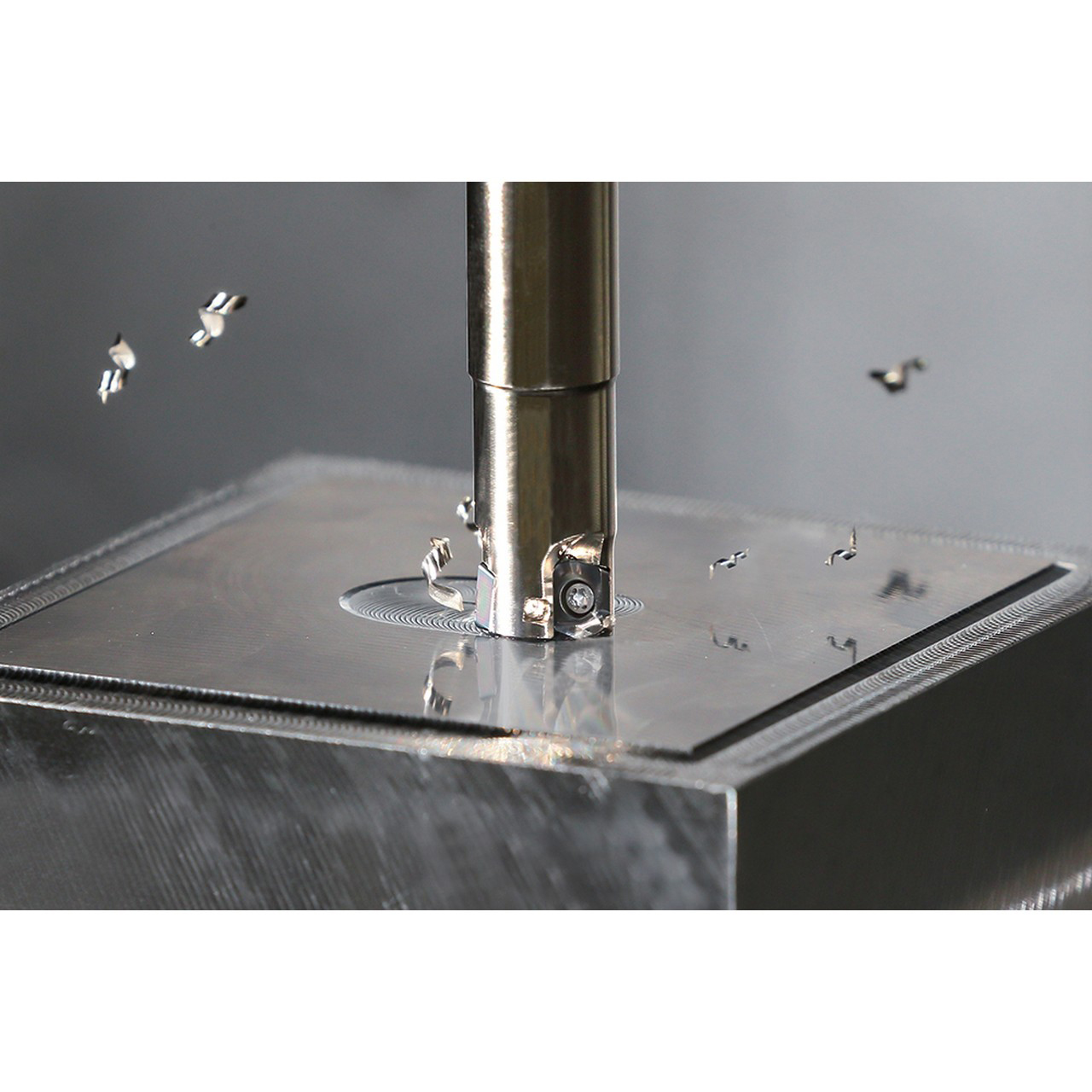 Kyocera Precision Tools 8607020 | MFH0500S500013T3 0.3504-0.5000" Diameter 3 Flute Steel Indexable High-Feed End Mill