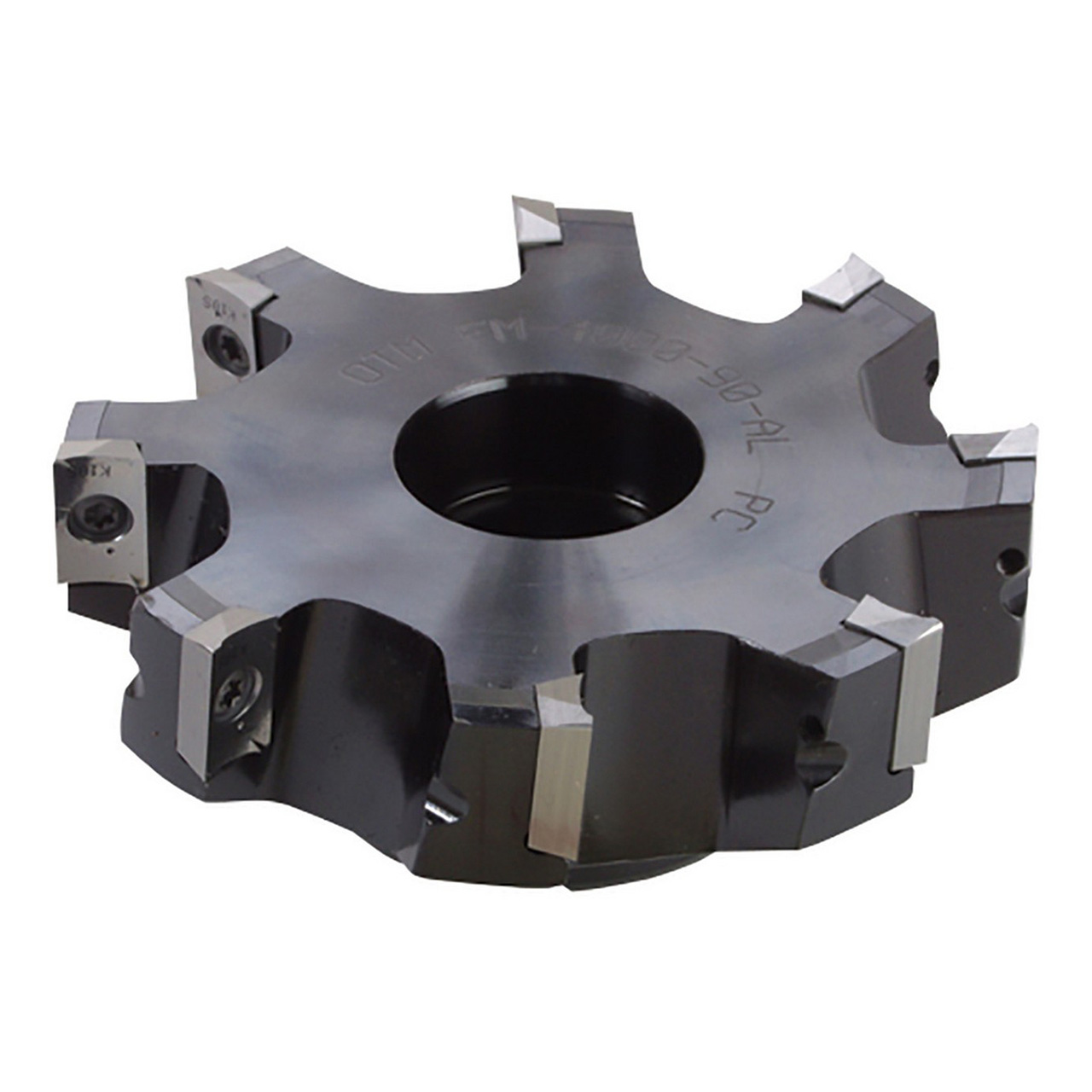 Kyocera Precision Tools OTM86430 | FM400090AL125 4.0000" Diameter x 90 Degree Angle 9 Flute Steel Indexable Face Mill