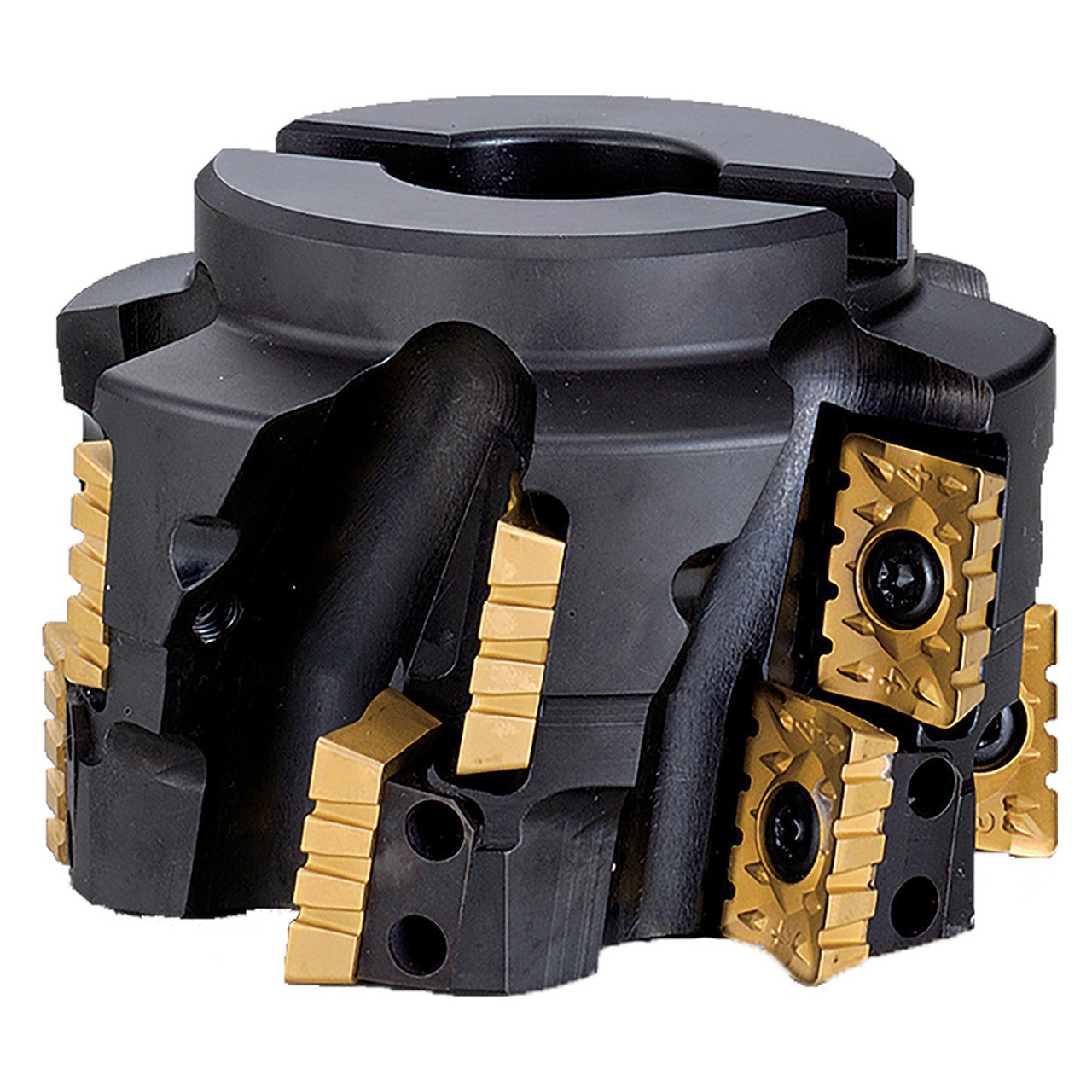 Kyocera Precision Tools THN01015 | MSR125R1 4.9213" Diameter x 90 Degree Angle 6 Flute Steel Indexable Face Mill