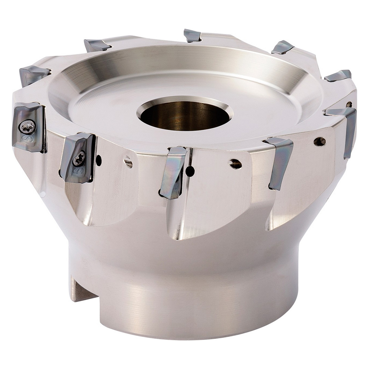 Kyocera Precision Tools THN03425 | MEC063R176TM 2.4803" Diameter x 90 Degree Angle 6 Flute Steel Indexable Face Mill