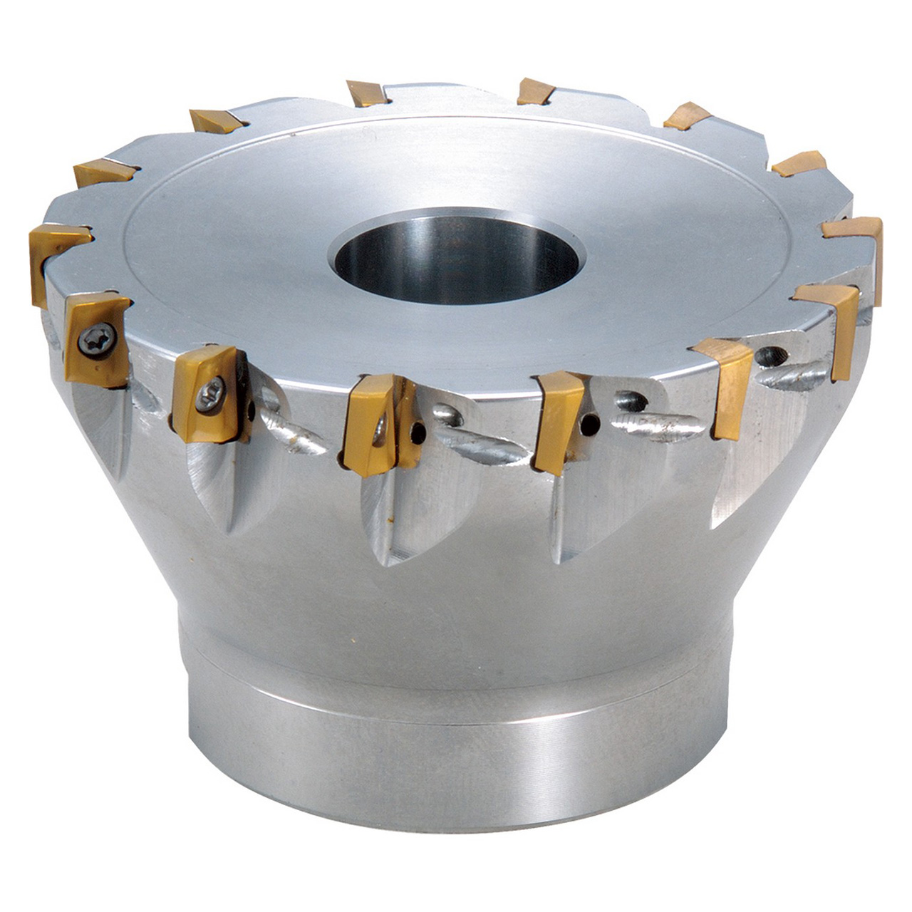 Kyocera Precision Tools THN03704 | MECX040R0710TM 1.5748" Diameter x 90 Degree Angle 10 Flute Steel Indexable Face Mill