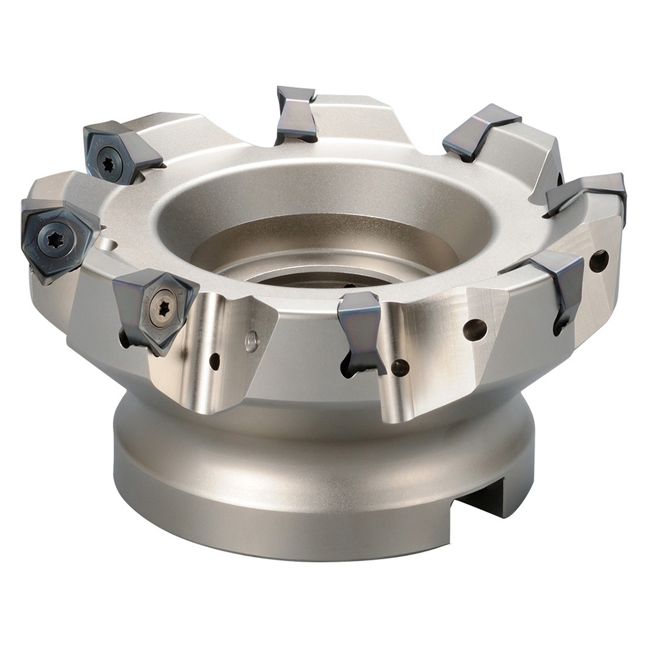 Kyocera Precision Tools THN04701 | MFWN90080R5TM 3.1496" Diameter x 90 Degree Angle 5 Flute Steel Indexable Face Mill