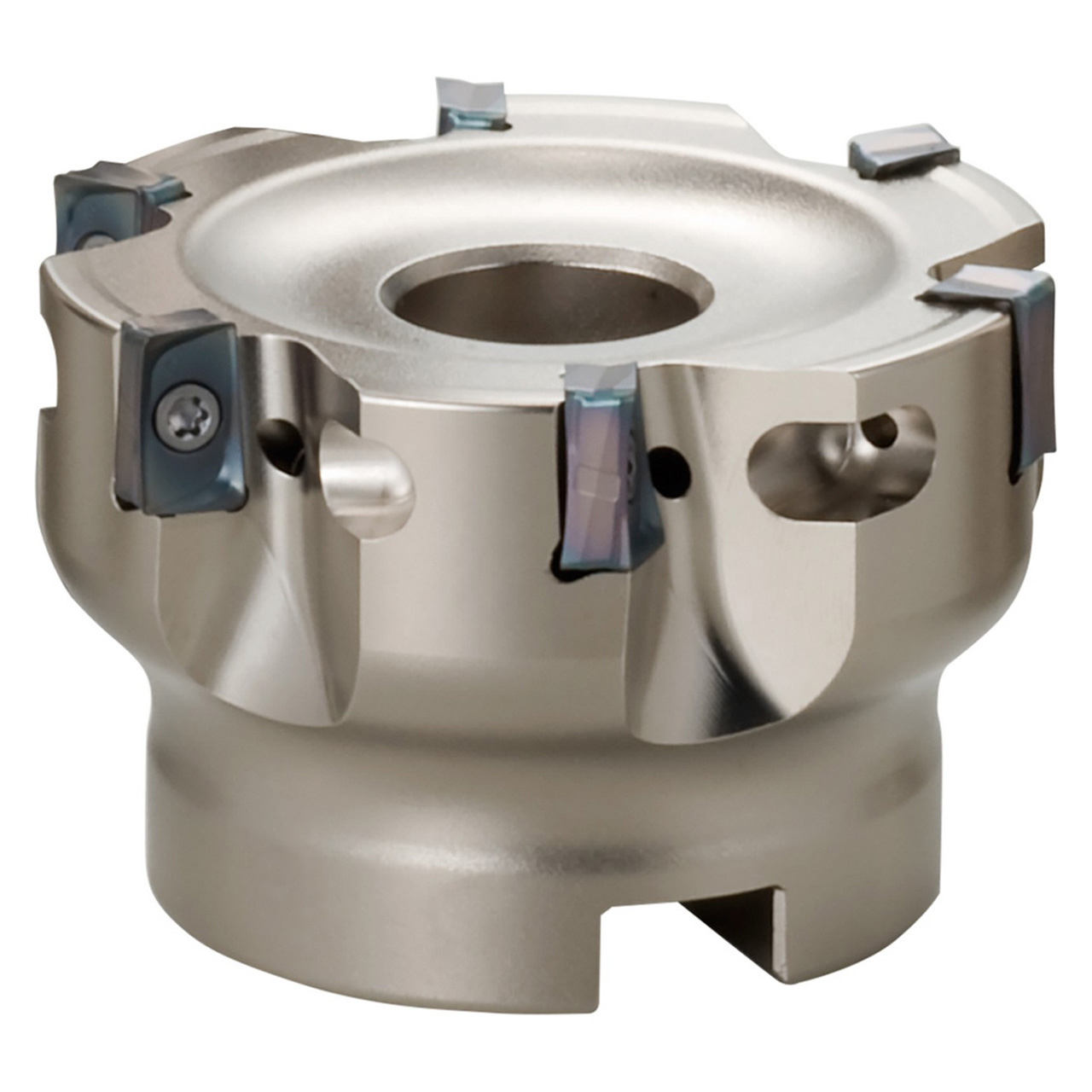 Kyocera Precision Tools THN05190 | MEW080R156T 3.1496" Diameter x 90 Degree Angle 6 Flute Steel Indexable Face Mill