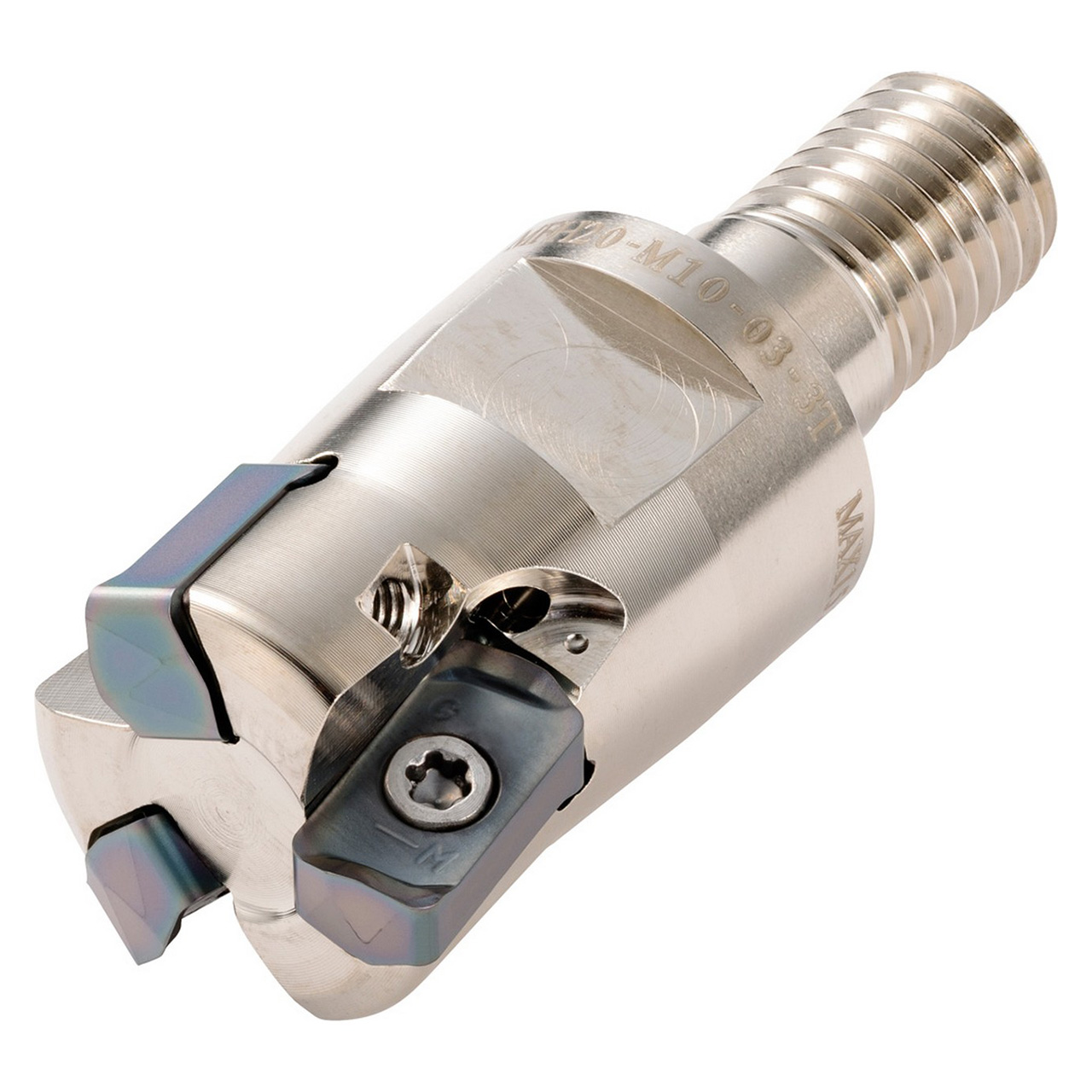 Kyocera Precision Tools THN07504 | MFH18M08032T 0.3937-0.7087" Diameter x 0.4724" Shank Height 2 Flute Steel High-Feed End Mill