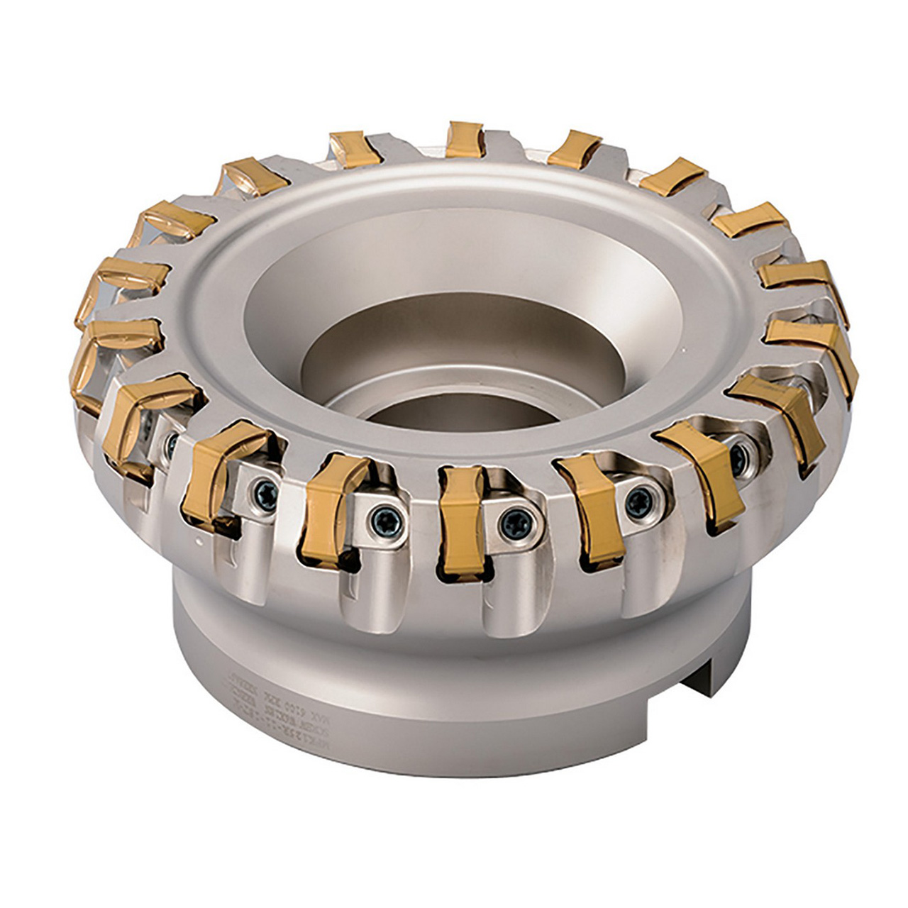 Kyocera Precision Tools THN08062 | MFK160R1116T 6.2992-6.6536" Diameter x 70 Degree Angle 16 Flute Steel Indexable Face Mill