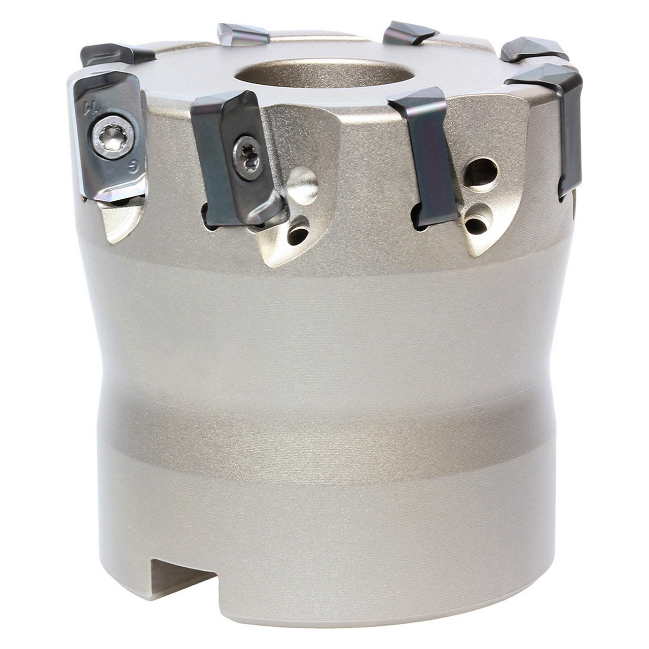 Kyocera Precision Tools THN08239 | MFH2000R038T 1.685-2.000" Diameter 8 Flute Steel Indexable High-Feed Face Mill
