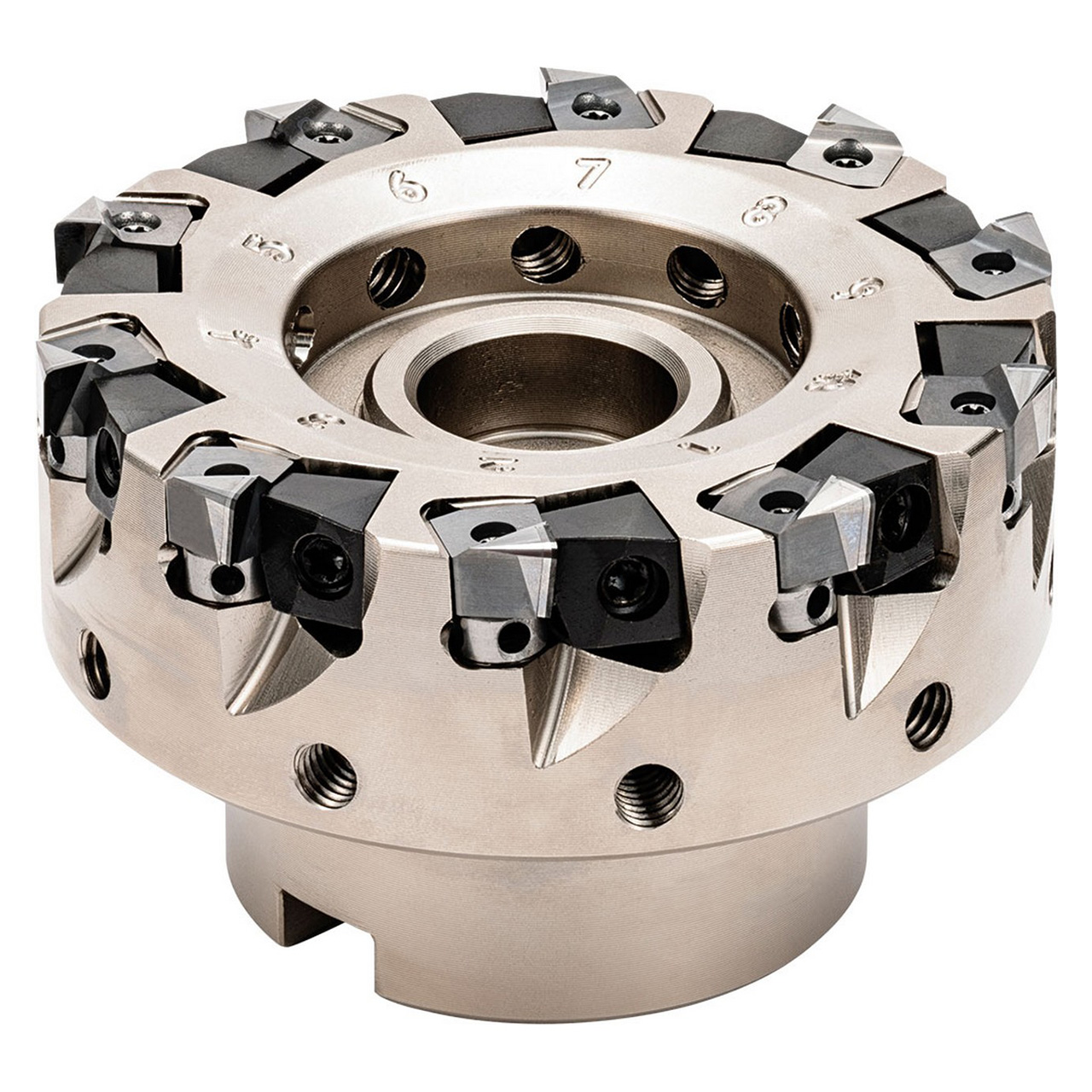 Kyocera Precision Tools THN08276 | MFAH080RS10TSF 3.1496" Diameter x 90 Degree Angle 10 Flute Steel Indexable Face Mill