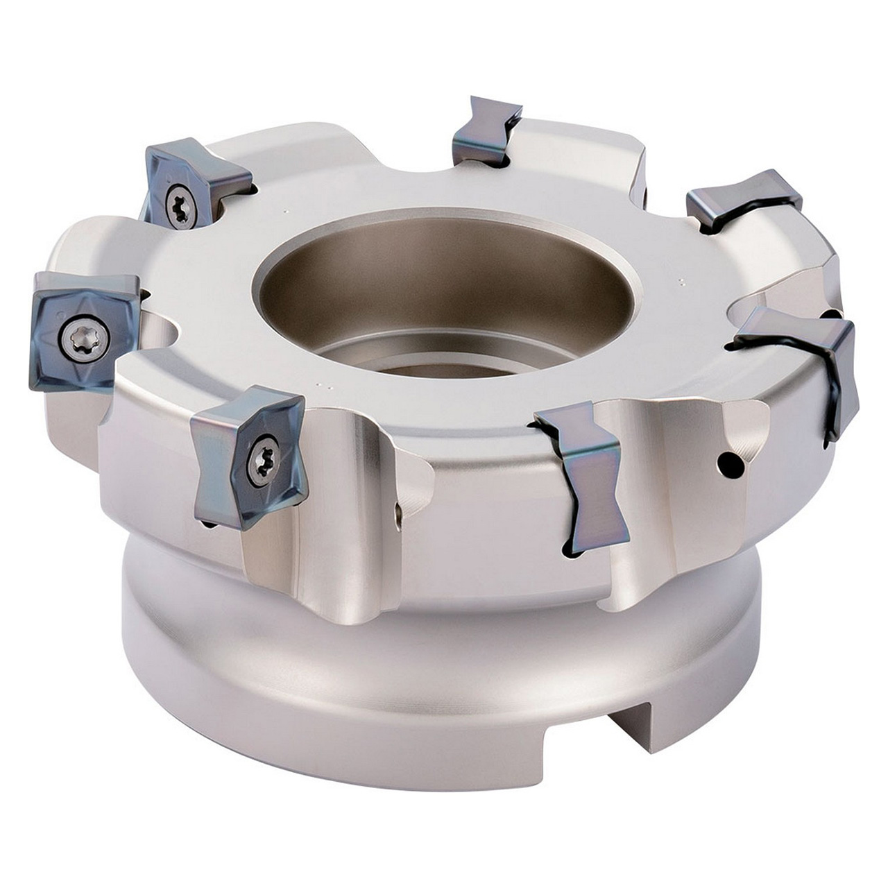 Kyocera Precision Tools THN08408 | MFSN88080R6TG 3.1496-3.2284" Diameter x 88 Degree Angle 6 Flute Steel Indexable Face Mill