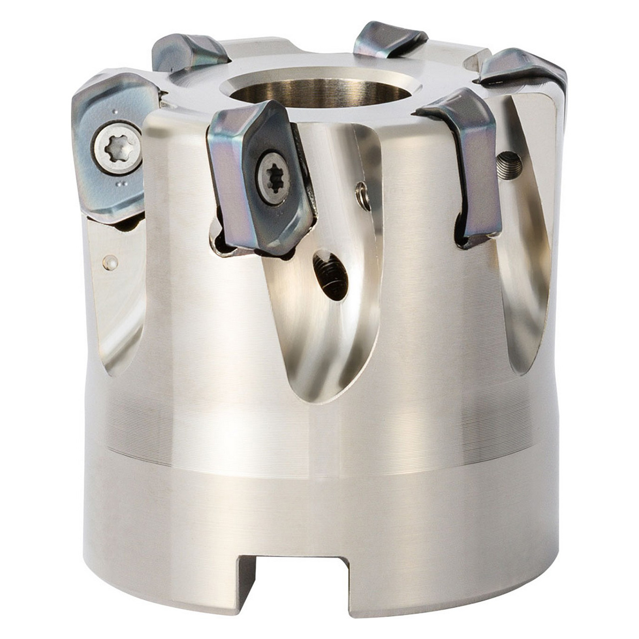 Kyocera Precision Tools THN08638 | MFH063R049TM 2.0473-2.4803" Diameter 9 Flute Steel Indexable High-Feed Face Mill