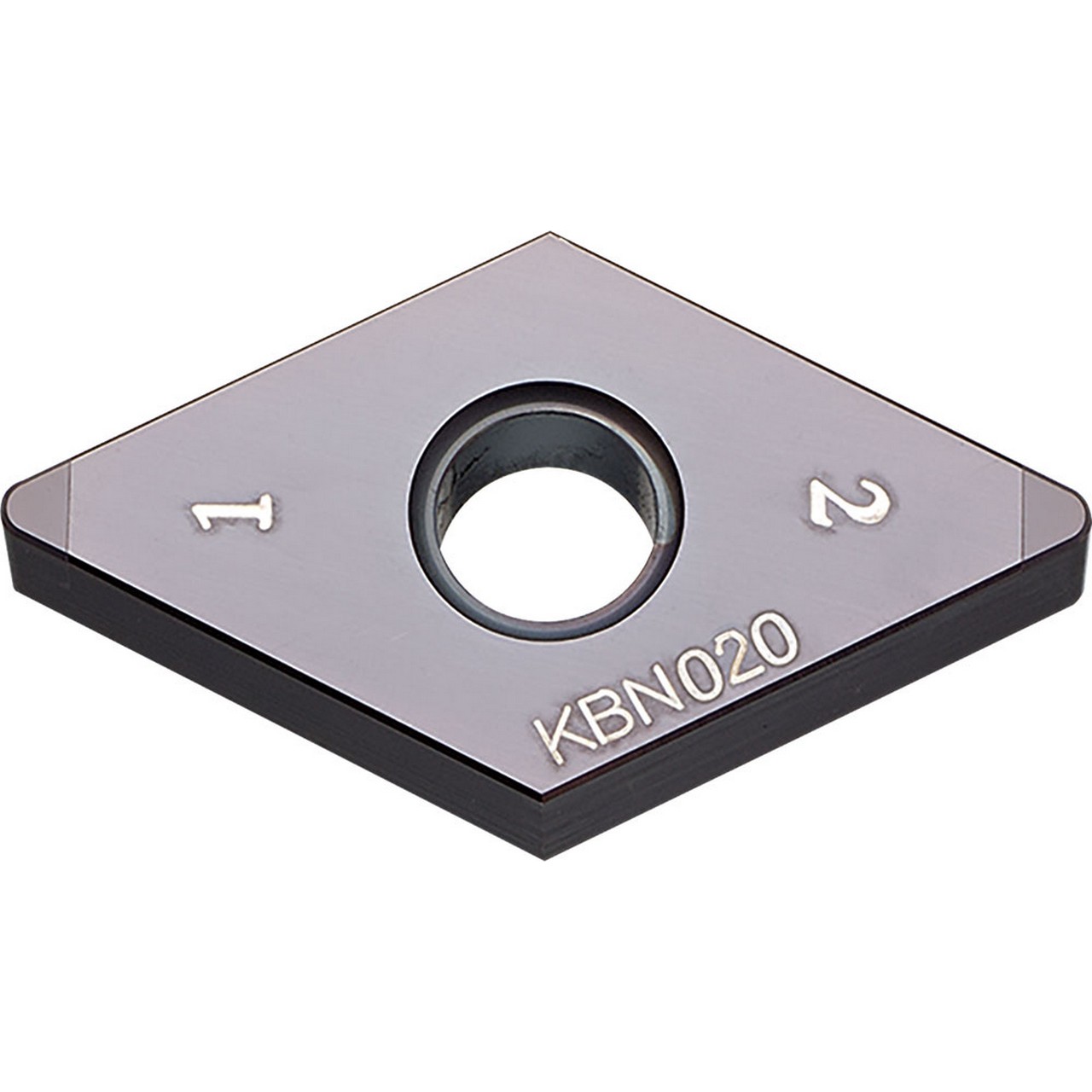 Kyocera Precision Tools TFC00057 | 1/2" Circle Diameter x 3/16" Thickness PVD Coated CBN Indexable Turning Insert