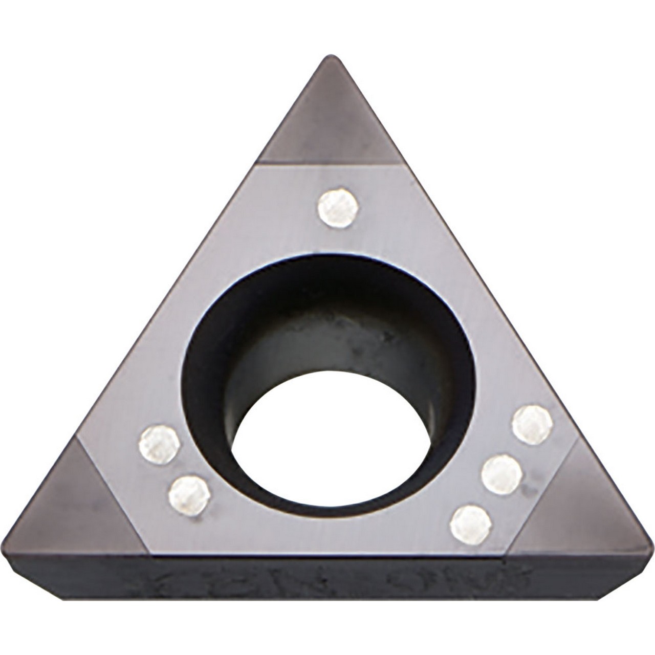 Kyocera Precision Tools TFC00106 | 1/4" Circle Diameter x 1/8" Thickness PVD Coated CBN Indexable Turning Insert