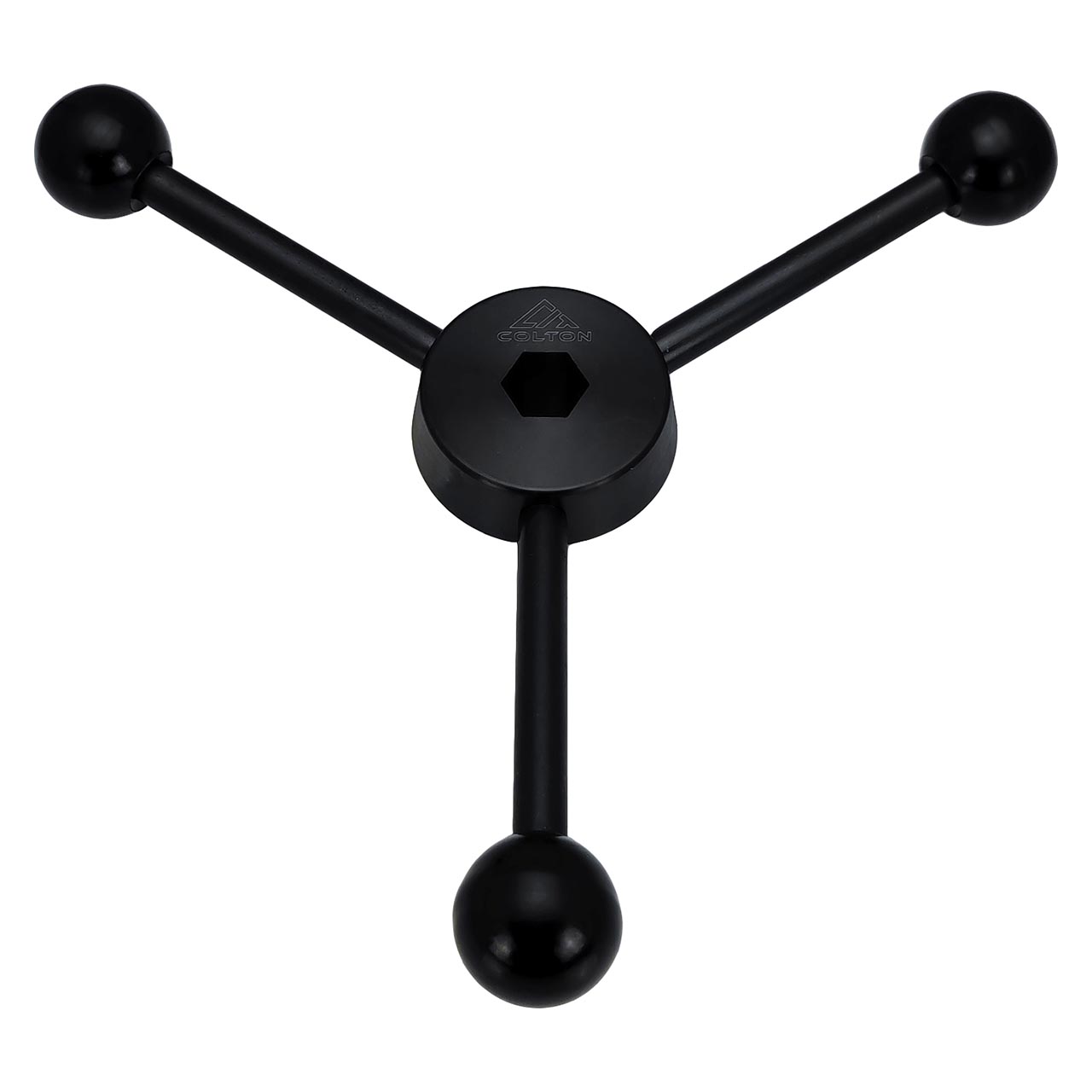 Colton Industrial Tools 51500 | Standard Vise Speed Handle 3/4" Hex Black Oxide Coated