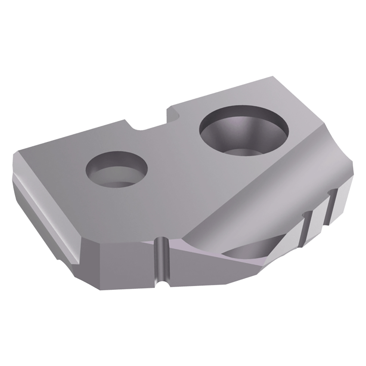 Allied Machine and Engineering 1C3ZA-12-CI | 12.00mm Diameter x 2.38mm Thickness 132 Degree Included Angle TiAlN Coated C3(K10) Z Series Spade Drill Insert