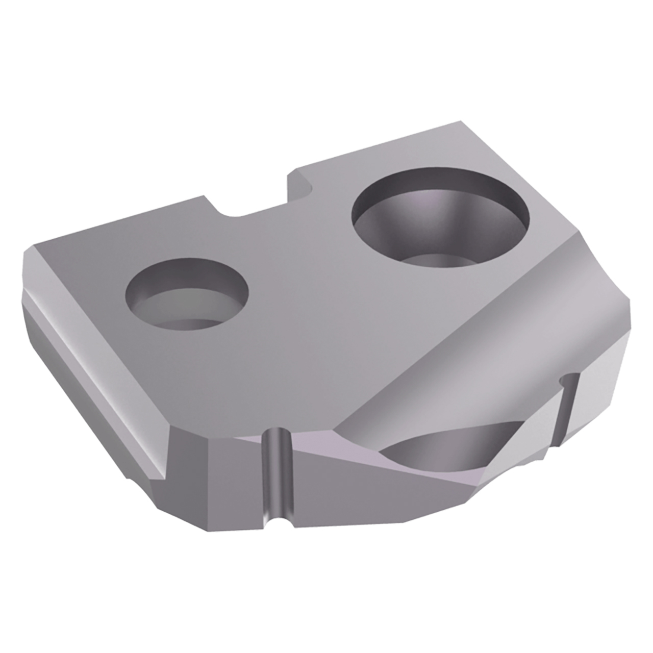 Allied Machine and Engineering 1C3YA-10.2-CI | 10.20mm Diameter x 2.38mm Thickness 132 Degree Included Angle TiAlN Coated C3(K10) Y Series Spade Drill Insert