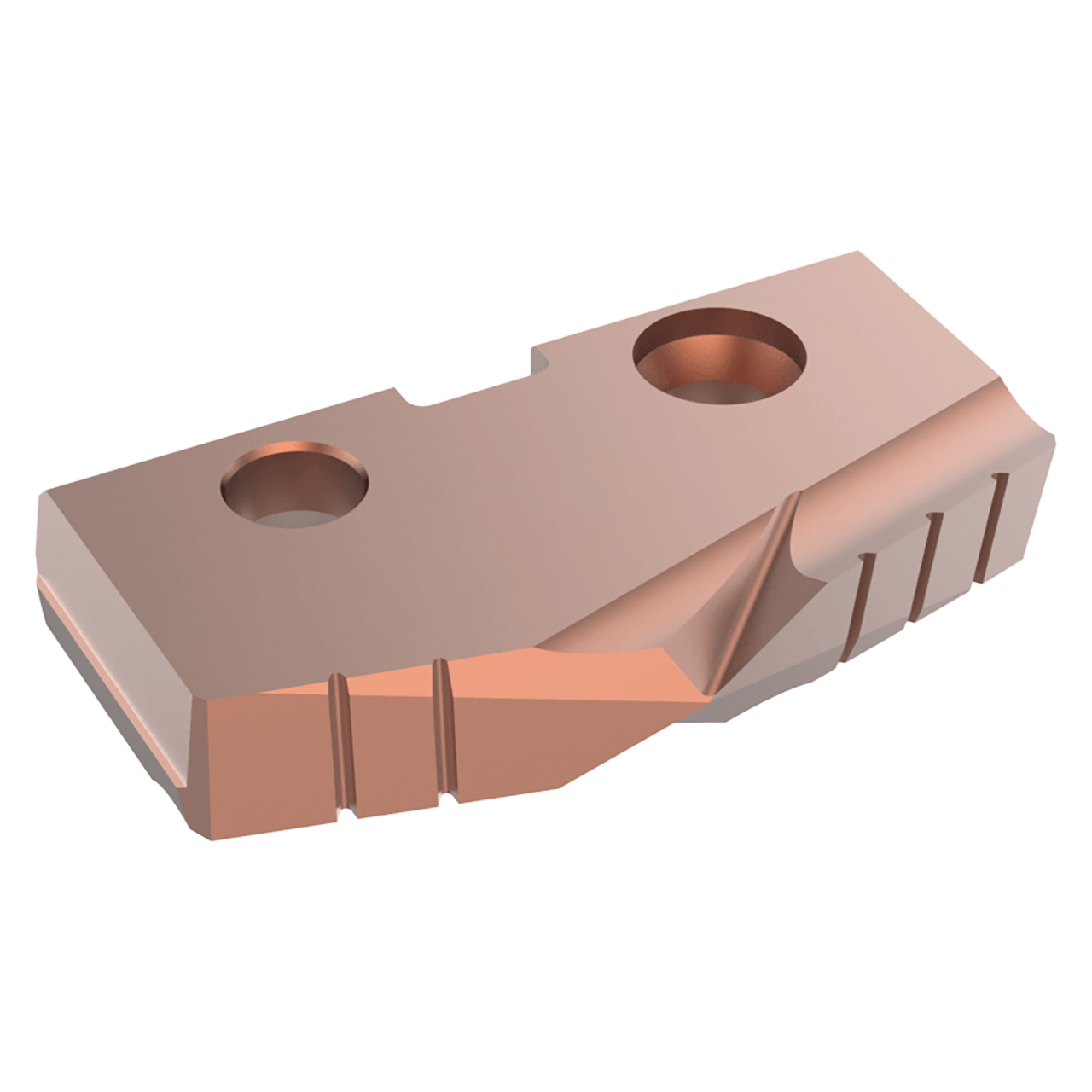 Allied Machine and Engineering 153H-39-SS | 1.535" Diameter x 6.35mm Thickness 150 Degree Included Angle AM200 Coated Super Cobalt 3 Series Spade Drill Insert