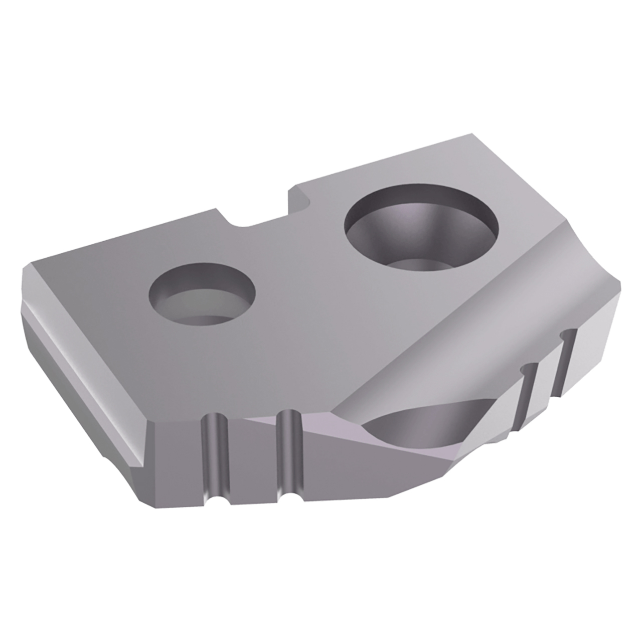 Allied Machine and Engineering 15ZA-0015 | 15/32" Diameter x 3/32" Thickness 132 Degree Included Angle TiAlN Coated Super Cobalt Z Series Spade Drill Insert